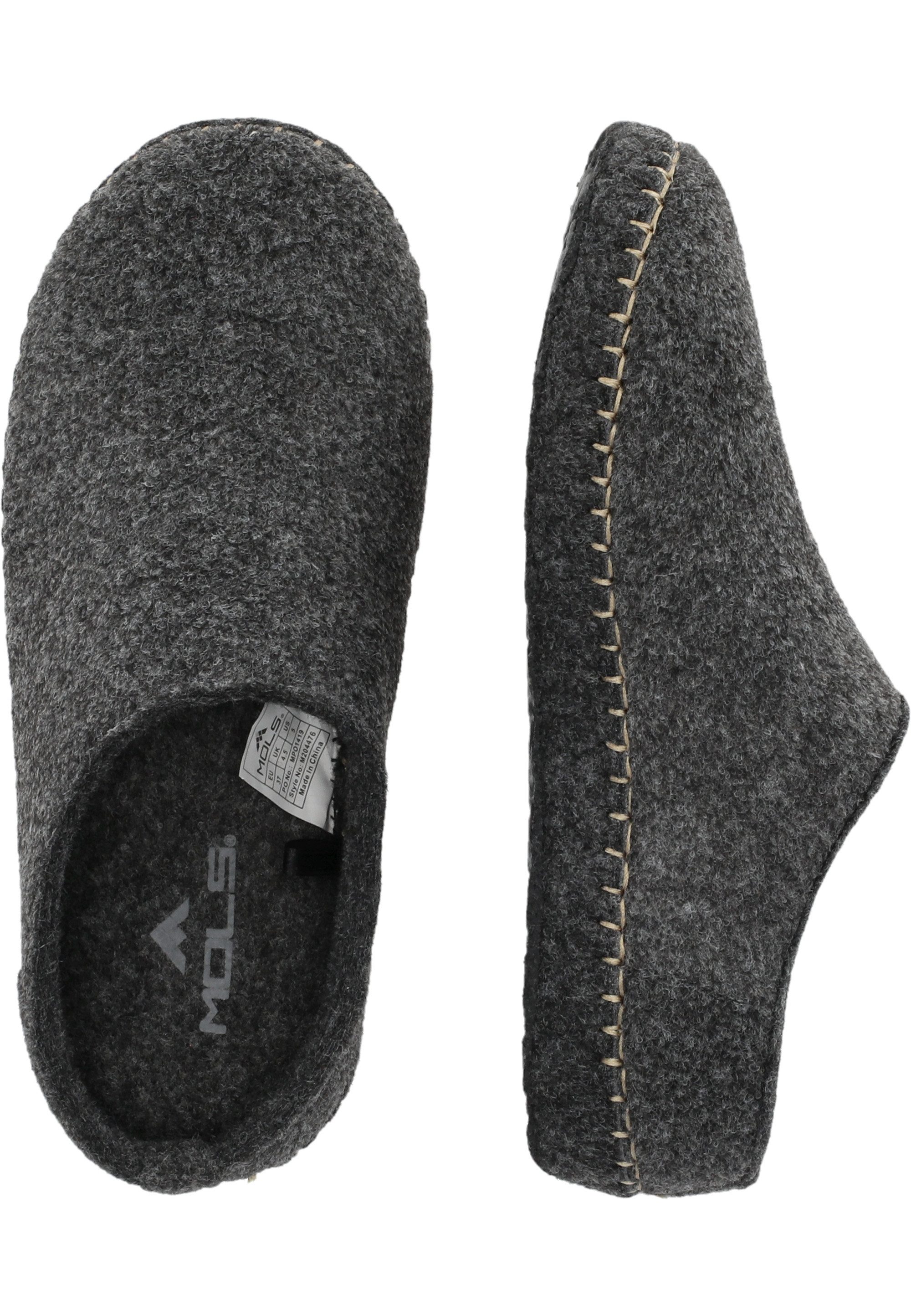 MOLS Sinaka Hausschuh im schlichten Design – Bild 2 von 5