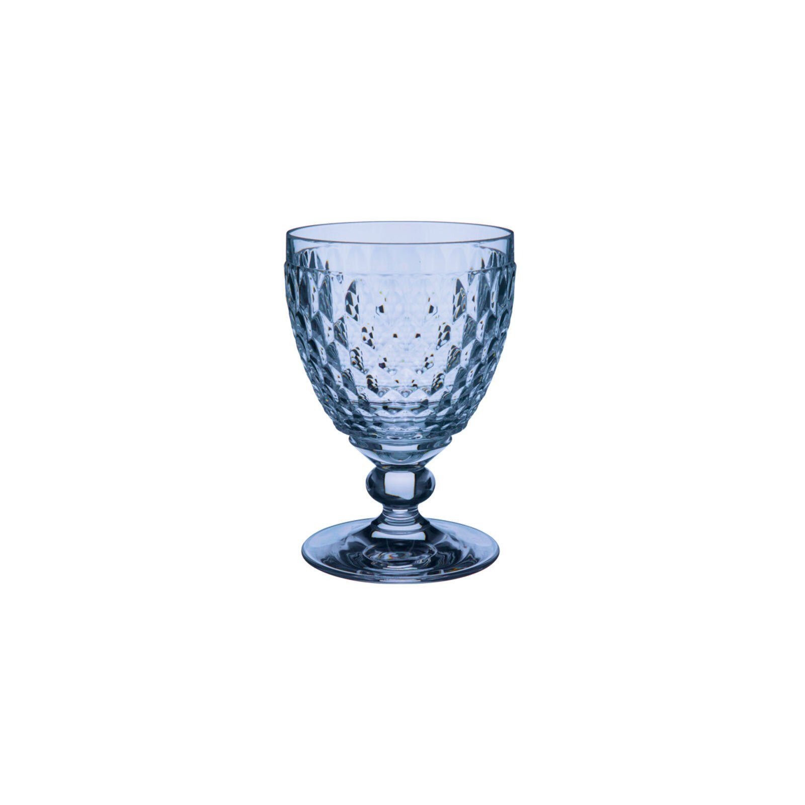 Villeroy & Boch Rotweinglas Boston Coloured Rotweinglas 310 ml, Glas Blau
