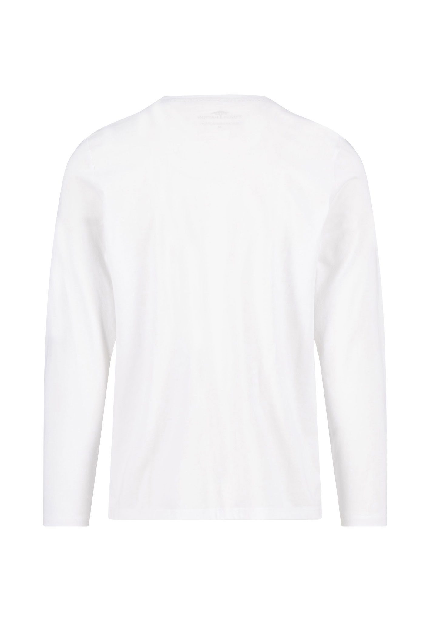 FYNCH-HATTON Langarmshirt mit Logo Stickerei günstig online kaufen
