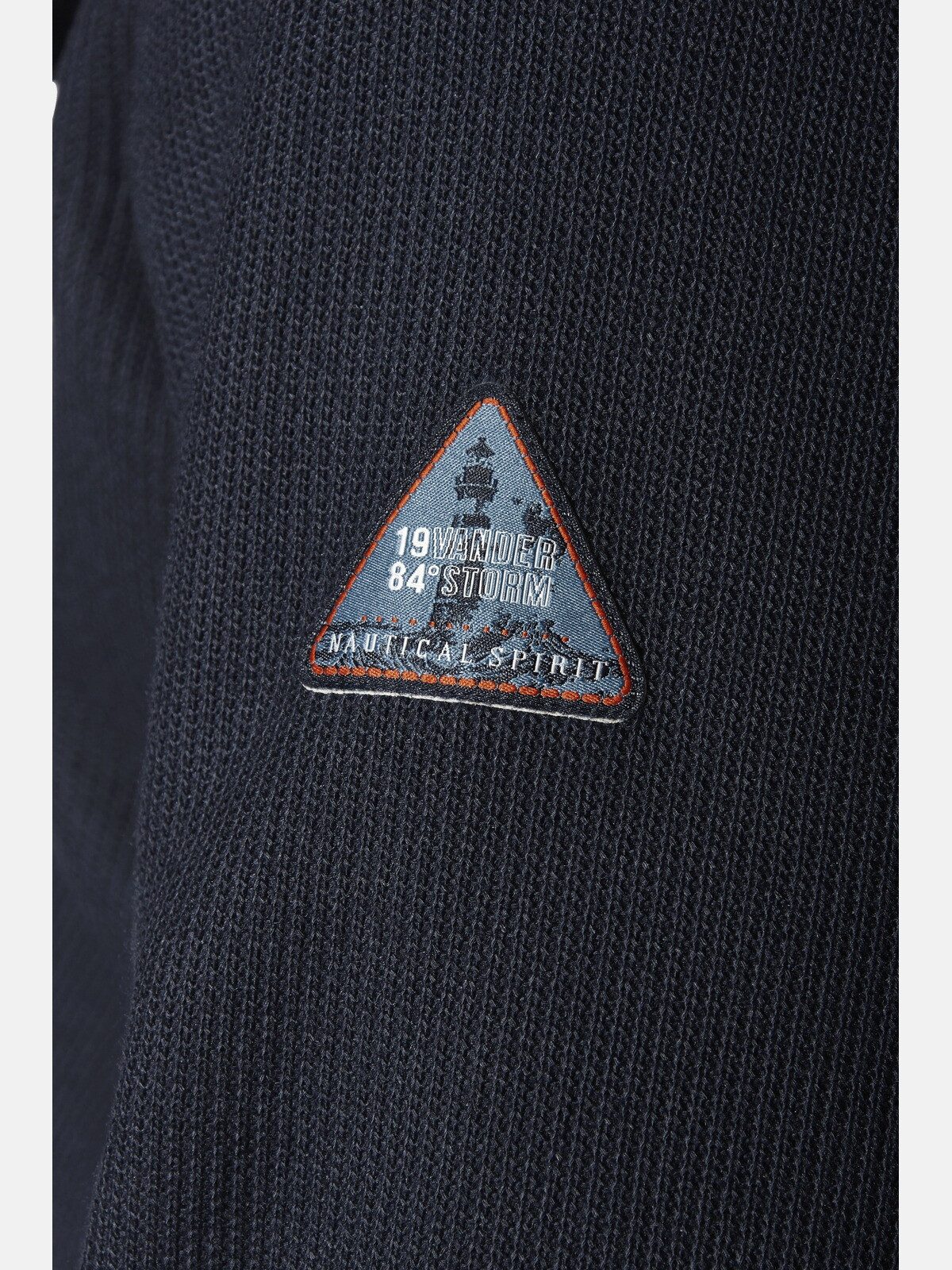 Jan Vanderstorm Sweatjacke HALSTROM mit Brusttasche