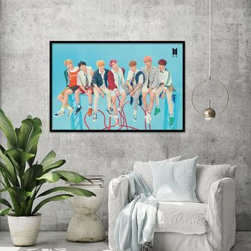 Grupo Erik Poster BTS Poster Blue 91,5 x 61 cm