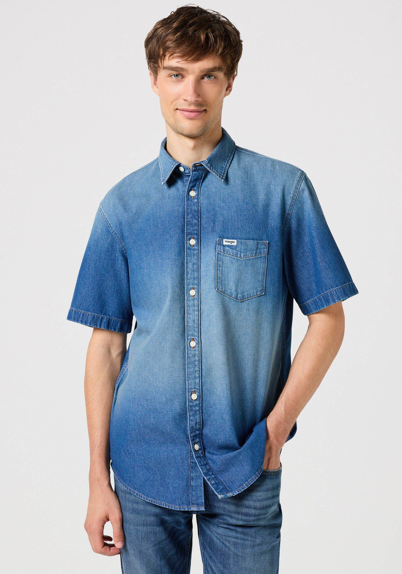 Wrangler Kurzarmhemd KA 1 PKT SHIRT günstig online kaufen