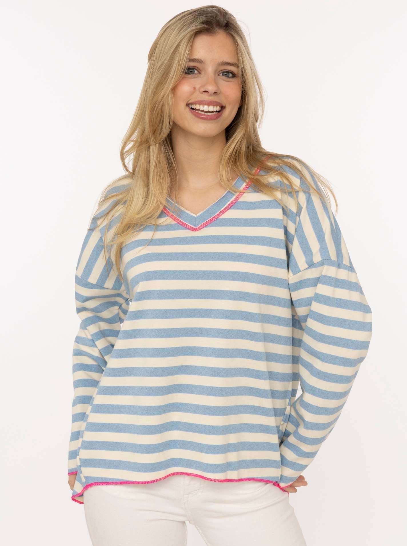 Sweatshirt "Neon Streifen"