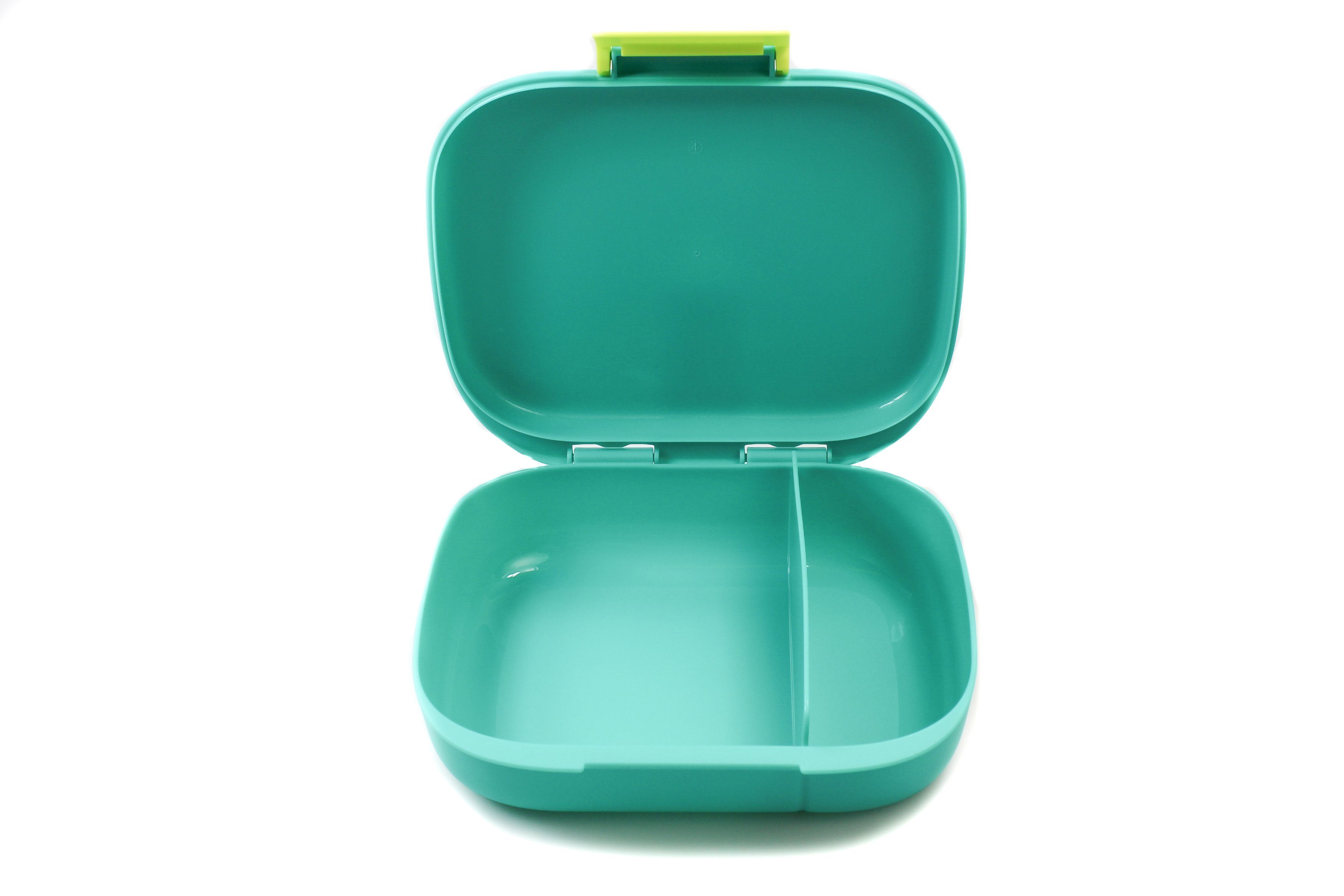 TUPPERWARE Lunchbox Lunch-Box türkis limette mit Trennung