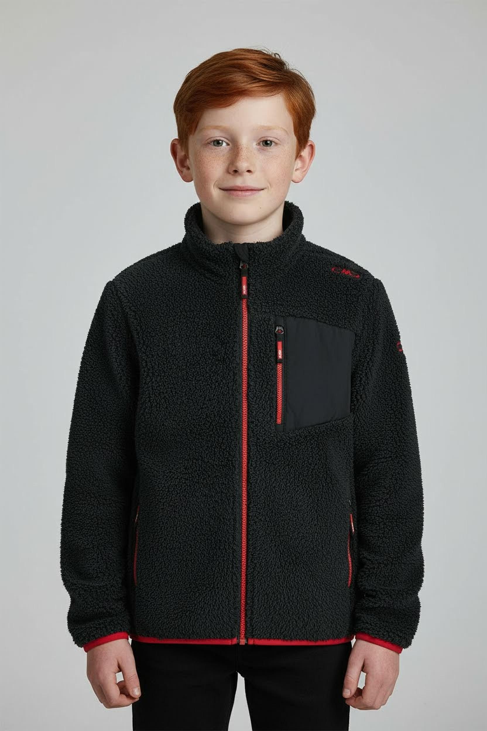 CMP Fleecejacke sportlicher Stil, atmungsaktiv, mit Reißverschluss