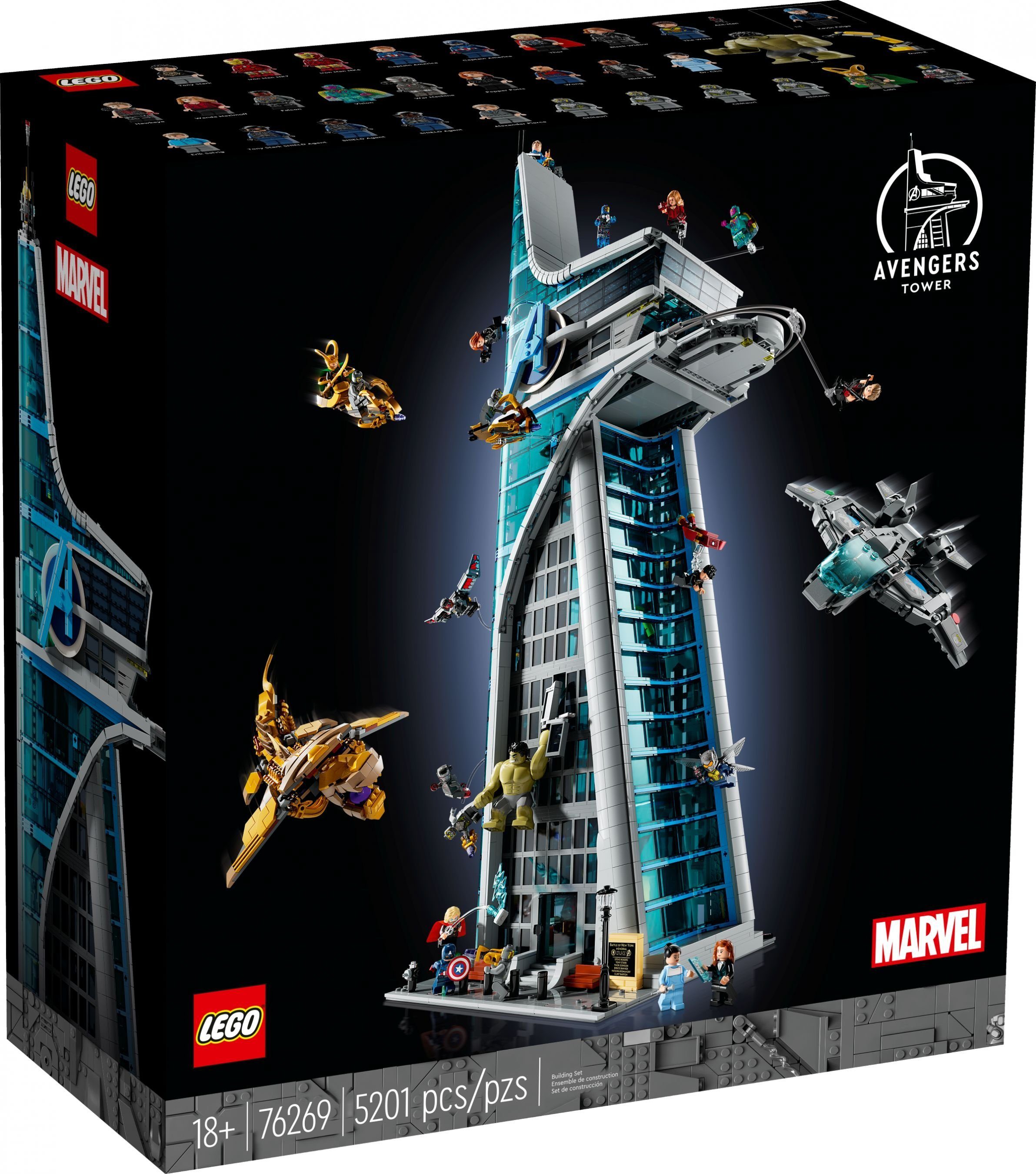 LEGO® Super Heroes 76269 Avengers Tower Konstruktionsspielsteine, (Set, 5202 Teile)