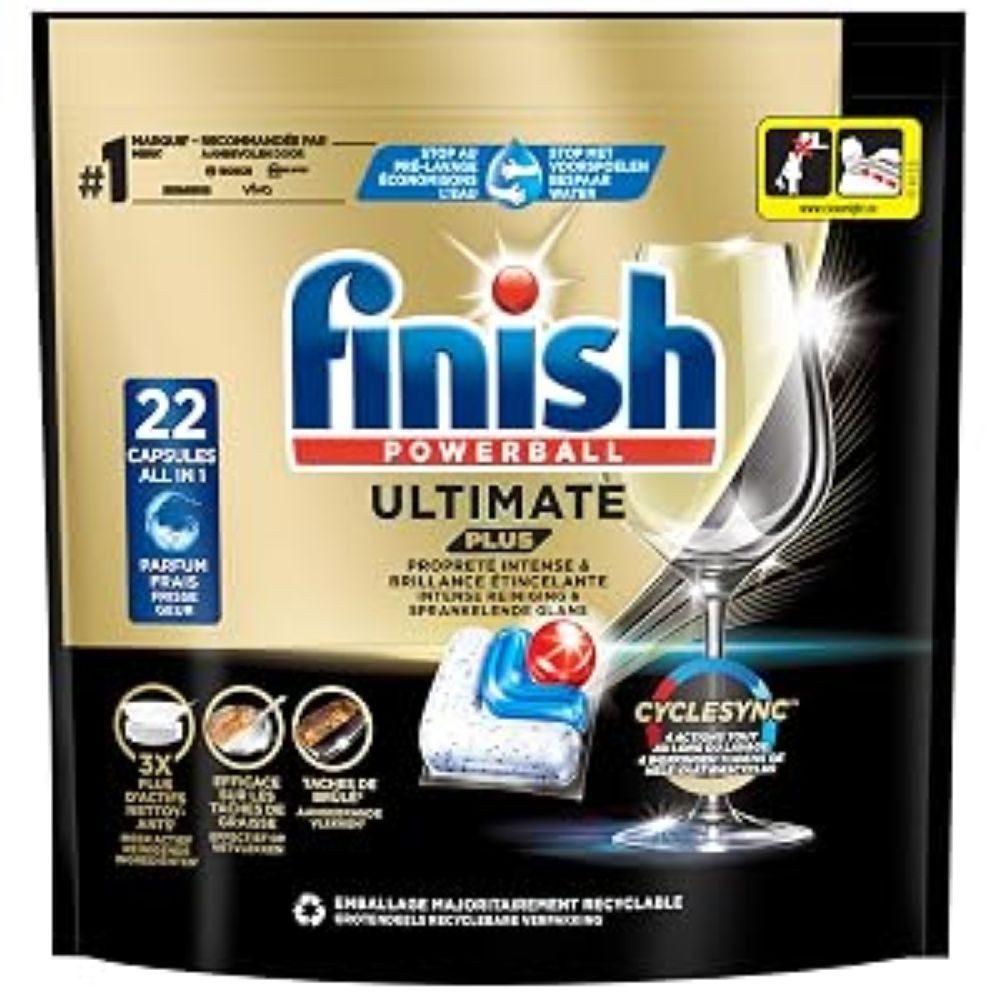 FINISH Finish Ultimate Plus 22T Regular, 7x22 tabs, 154 tabs Geschirrspülmittel (1-St)