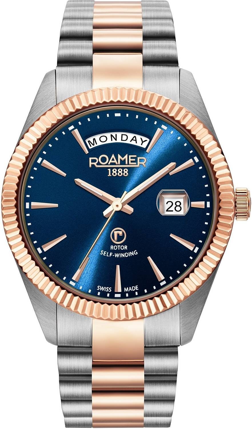 Roamer Schweizer Uhr Primeline Daydate