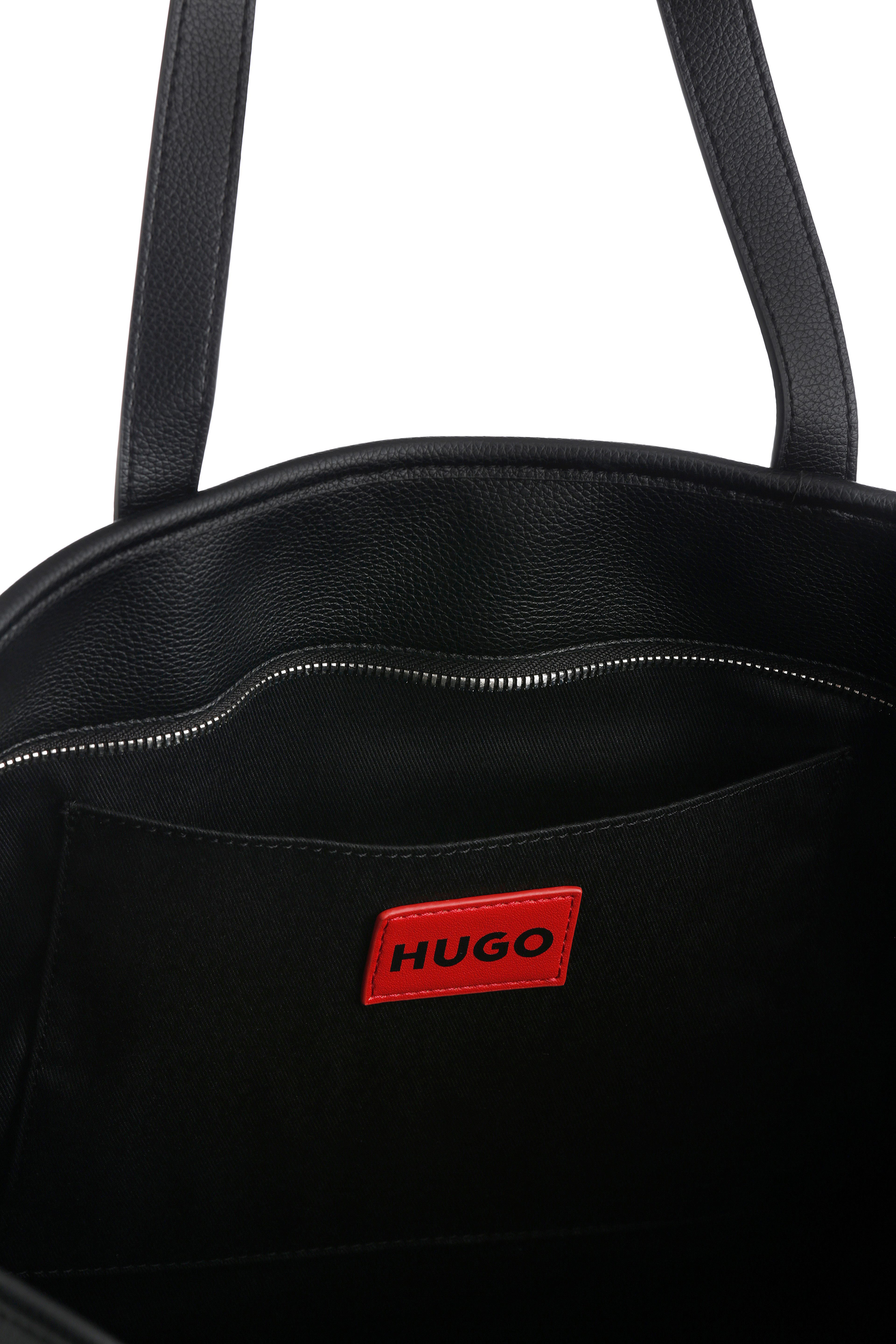 HUGO Shopper Chris 2.0_Tote, große Henkeltasche, Damen Umhängetasche, Handtasche mit Reißverschluss