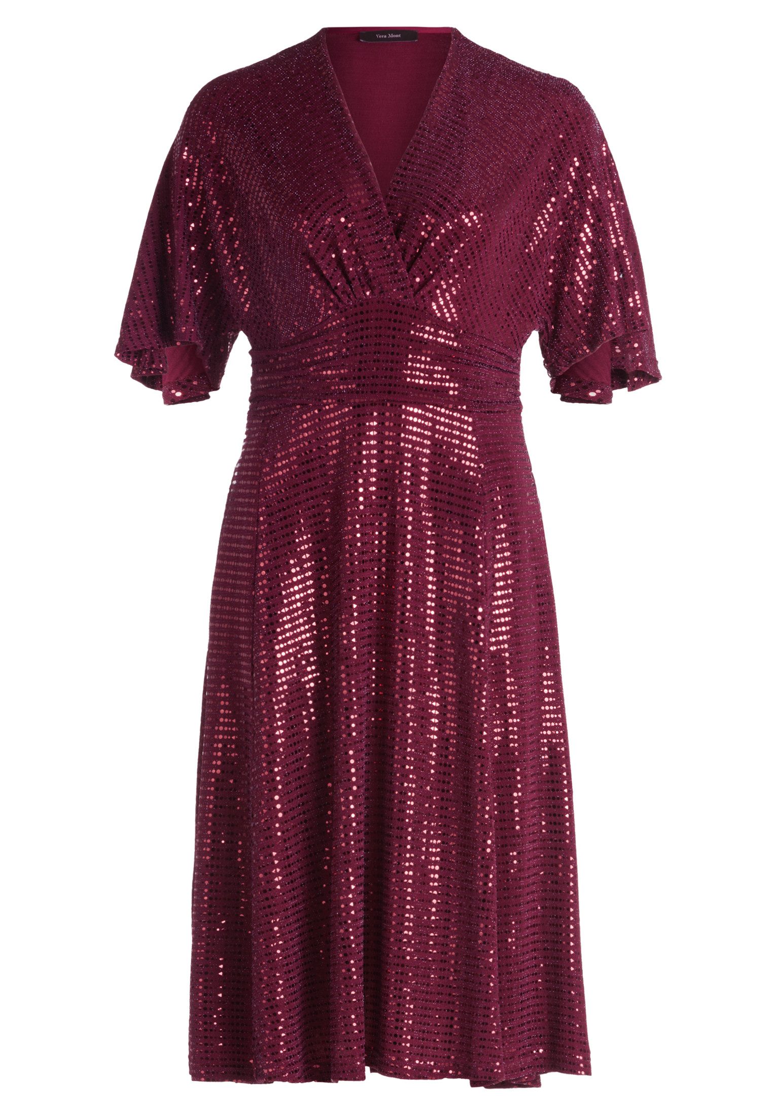 Vera Mont Cocktailkleid Damen Cocktailkleid im Glitzer-Look günstig online kaufen