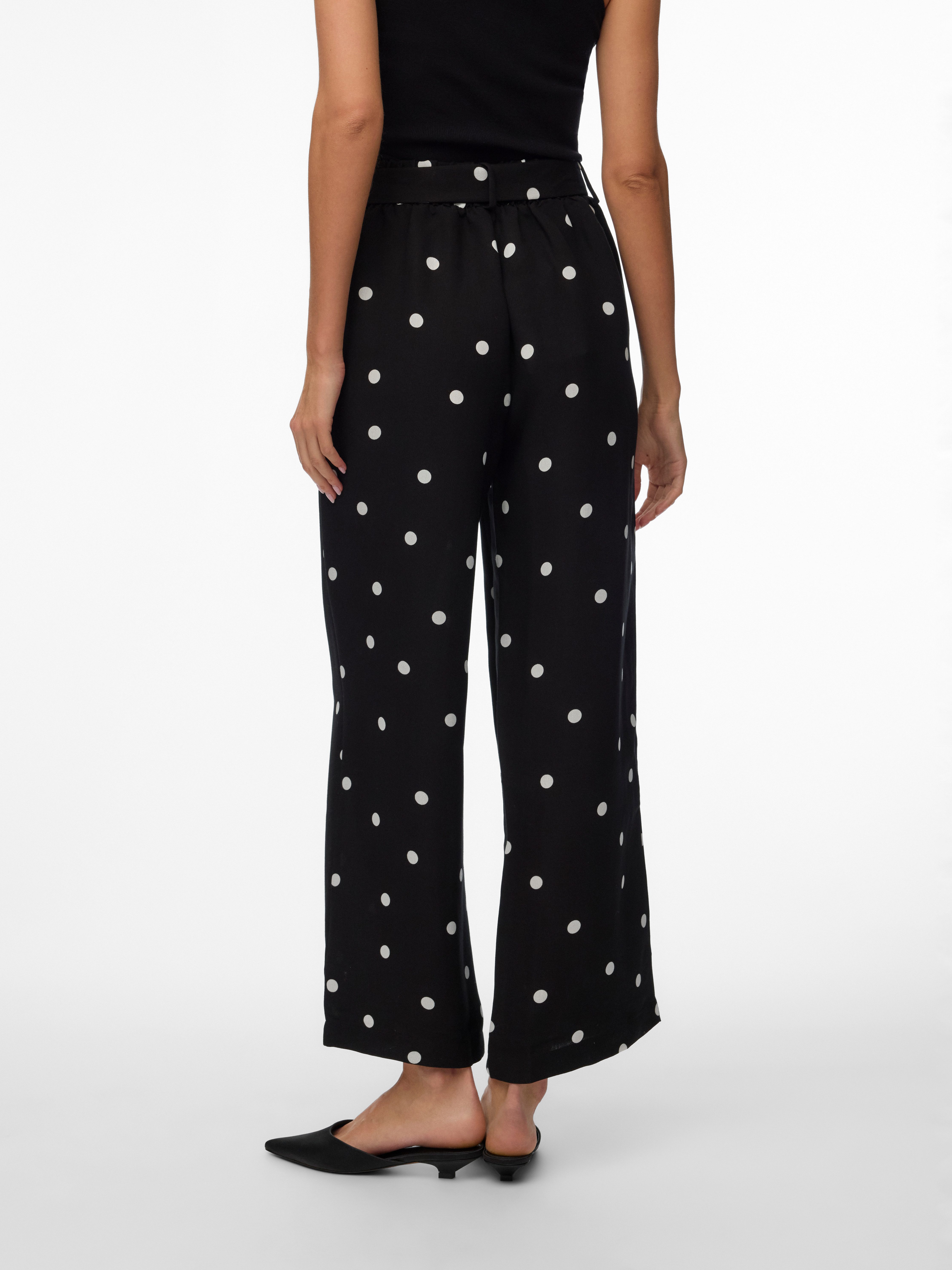 Vero Moda Schlupfhose VMJOAN HW WIDE PANT WVN BTQ Viskosemischung günstig online kaufen