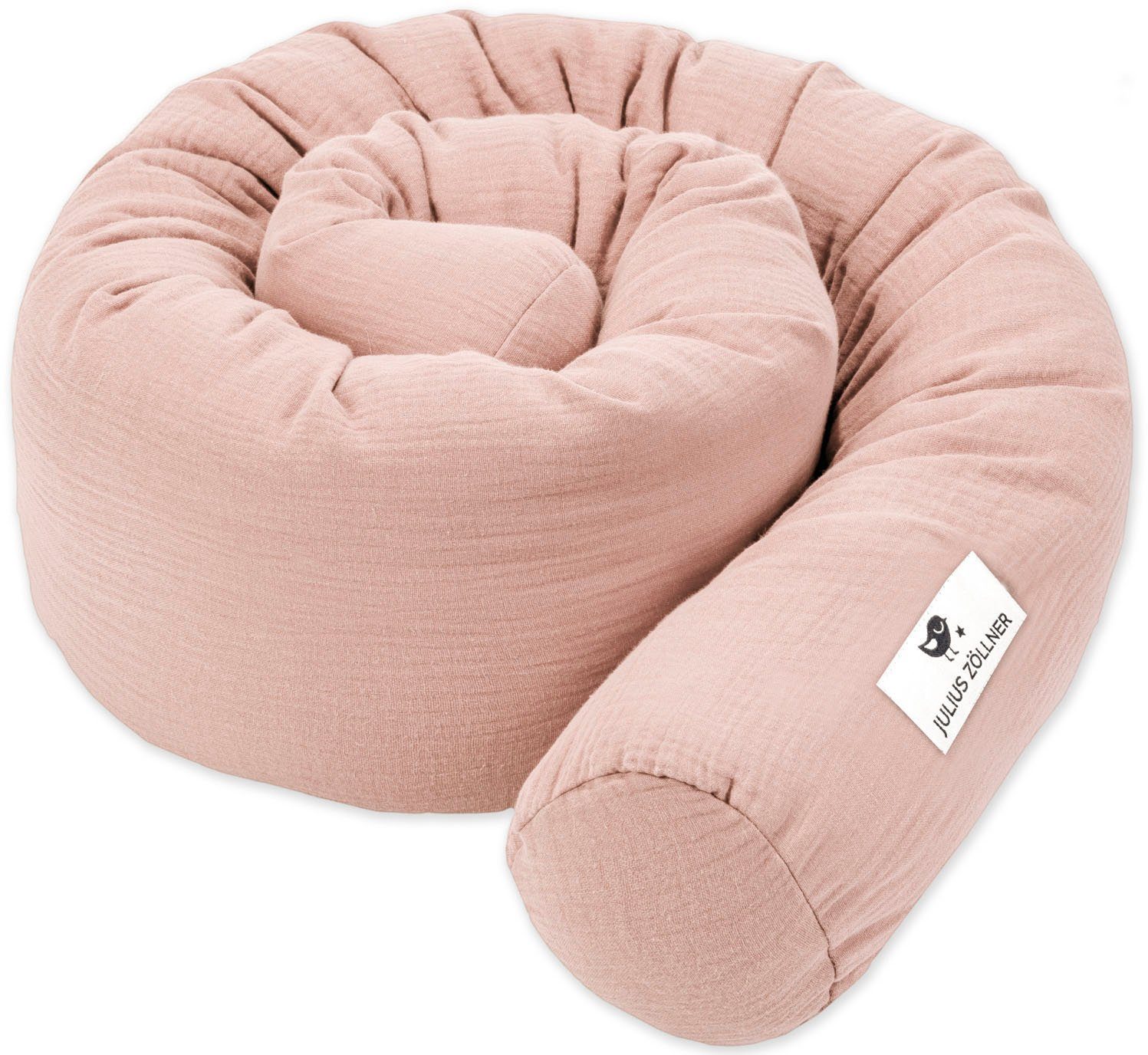 Nestchenschlange Musselin, dustyrose