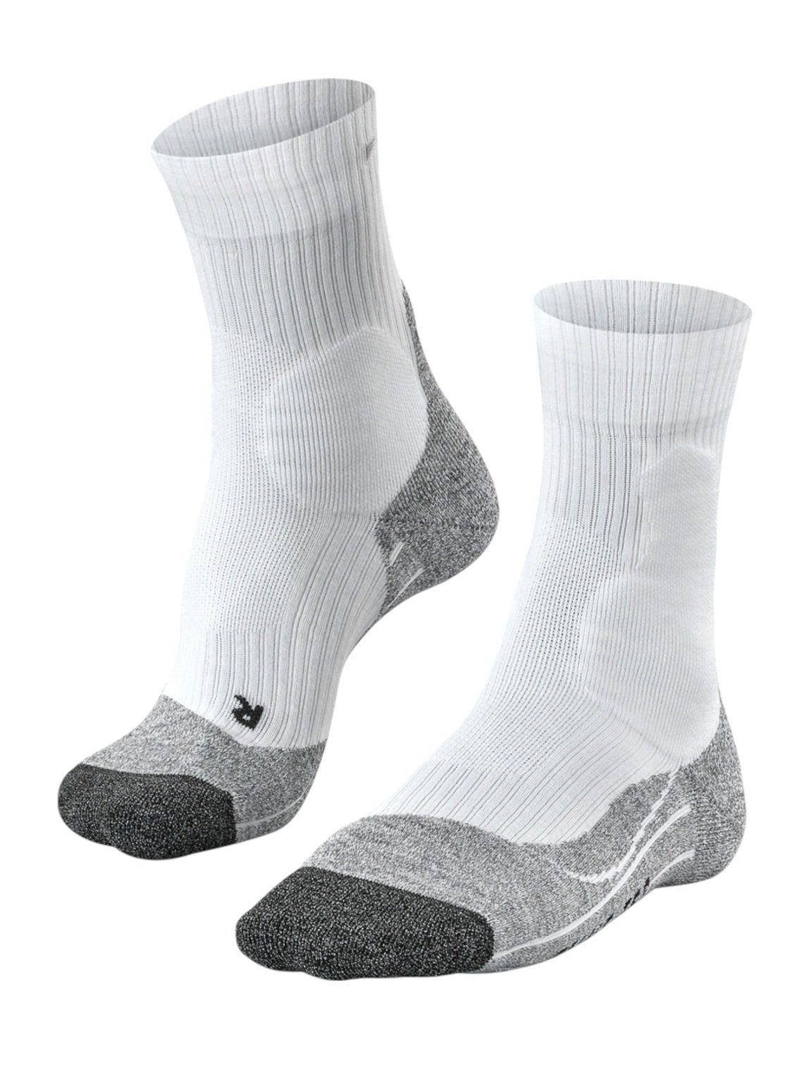 Tennissocken TE2 (Stabilisierung im Mittelfuß) weiss/grau Herren - 1 Paar