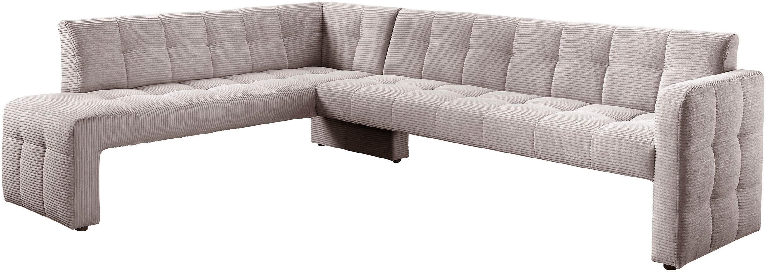 exxpo - sofa fashion Essbank Barista, bequem und elegant, hohe Bodenfreiheit, Eckbank Barista bequem und elegant, hochwertige Detailverarbeitung