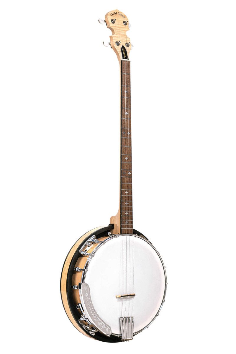 Gold Tone Banjo Gold Tone CC-PLECTRUM 4-Saiter Cripple Creek Plektrum-Banjo mit Res...