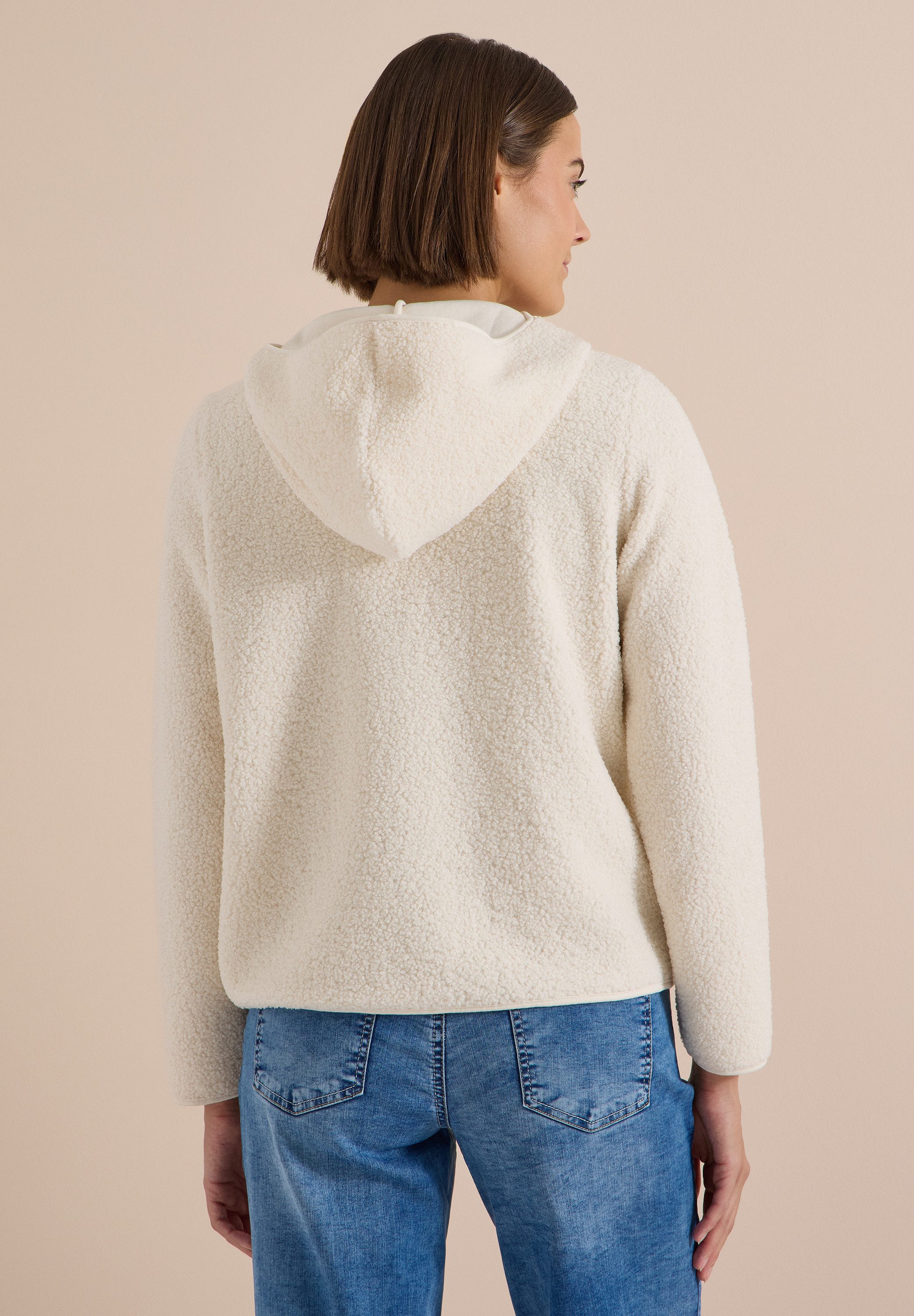 CECIL Cardigan mit Kapuze