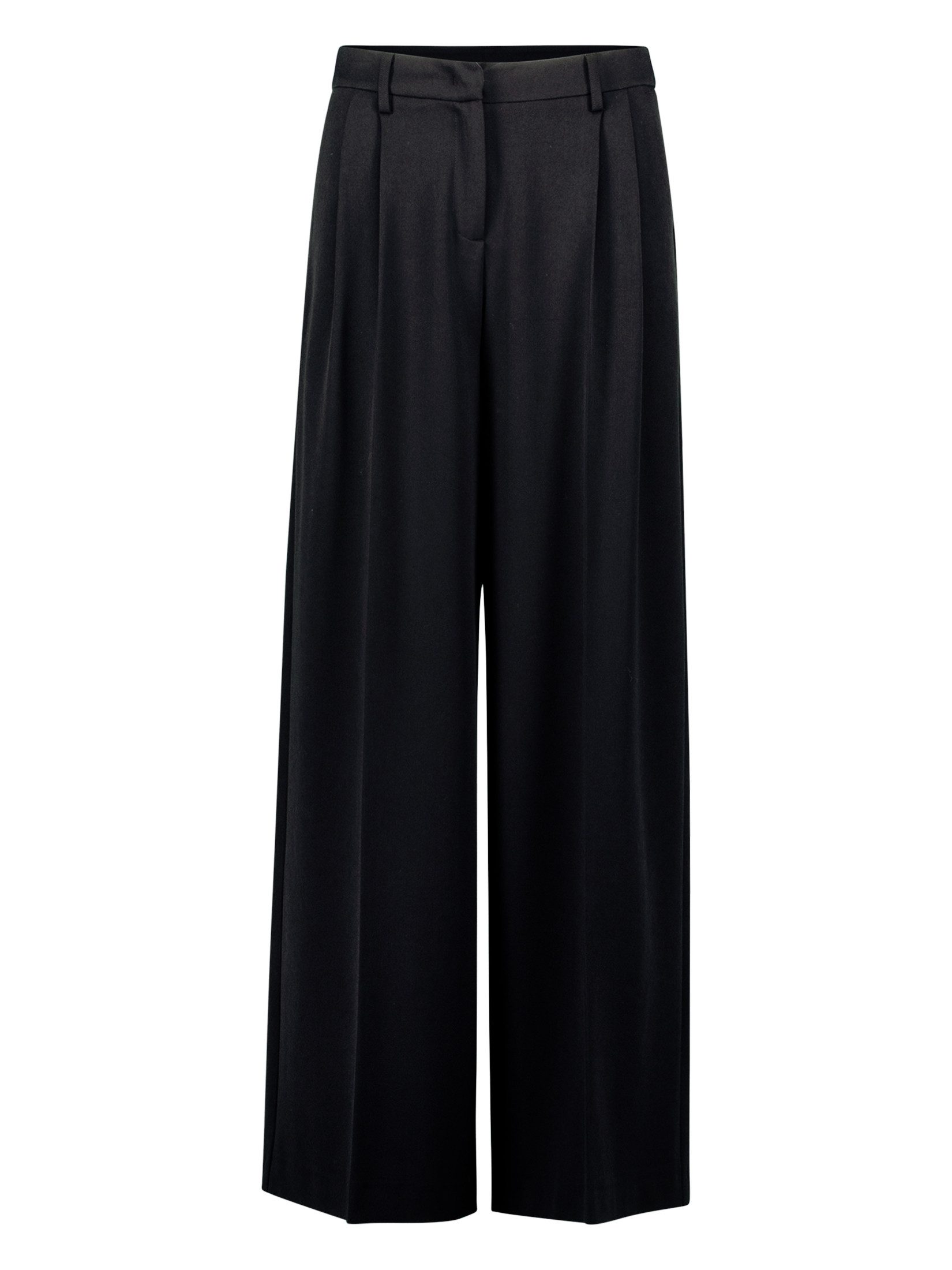 Zero Bundfaltenhose Damen aus Viskose-Mix 32 Inch Falten günstig online kaufen