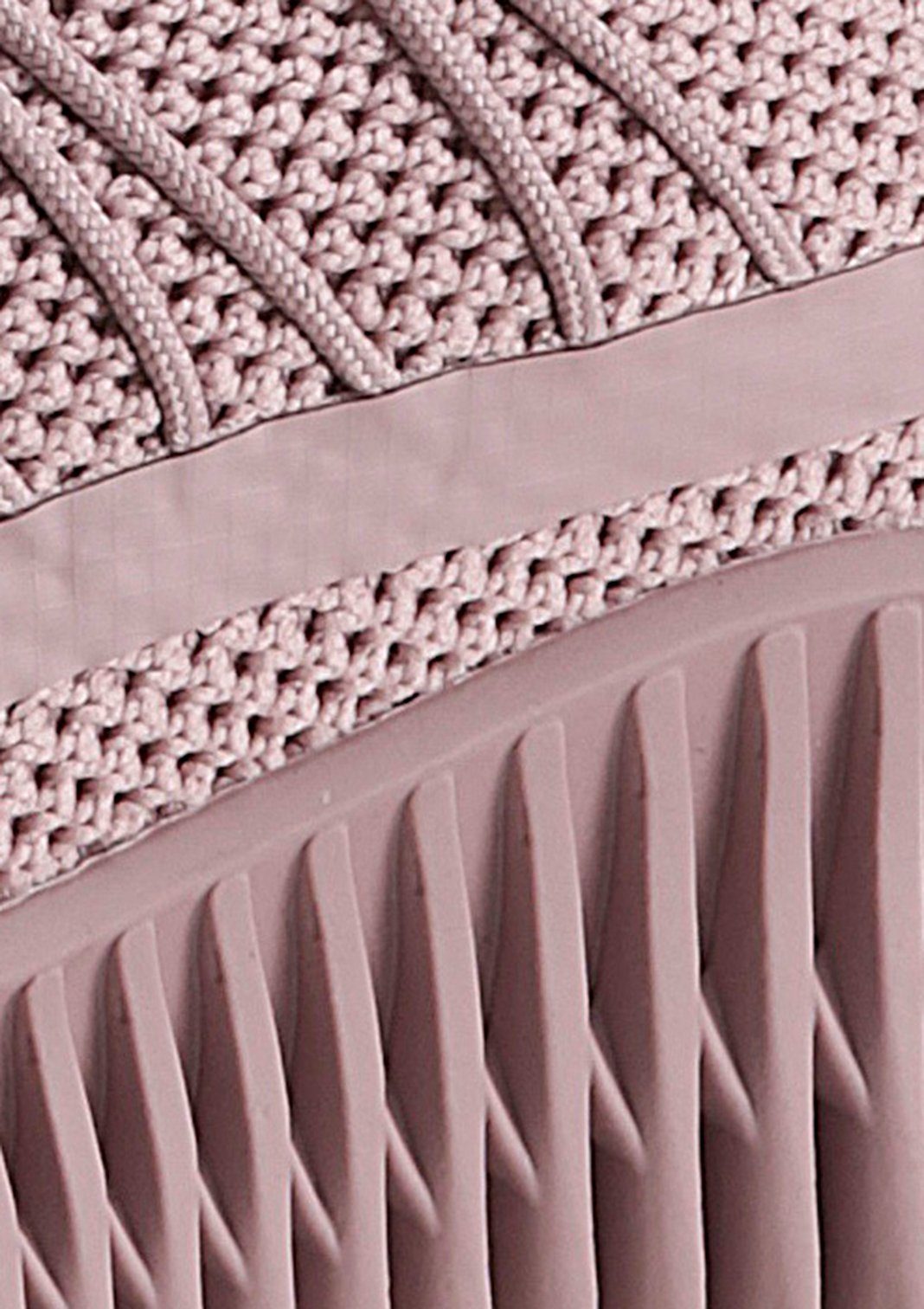 Sneaker rosa Verarbeitung GEO- BOBS in veganer Slip-On Skechers