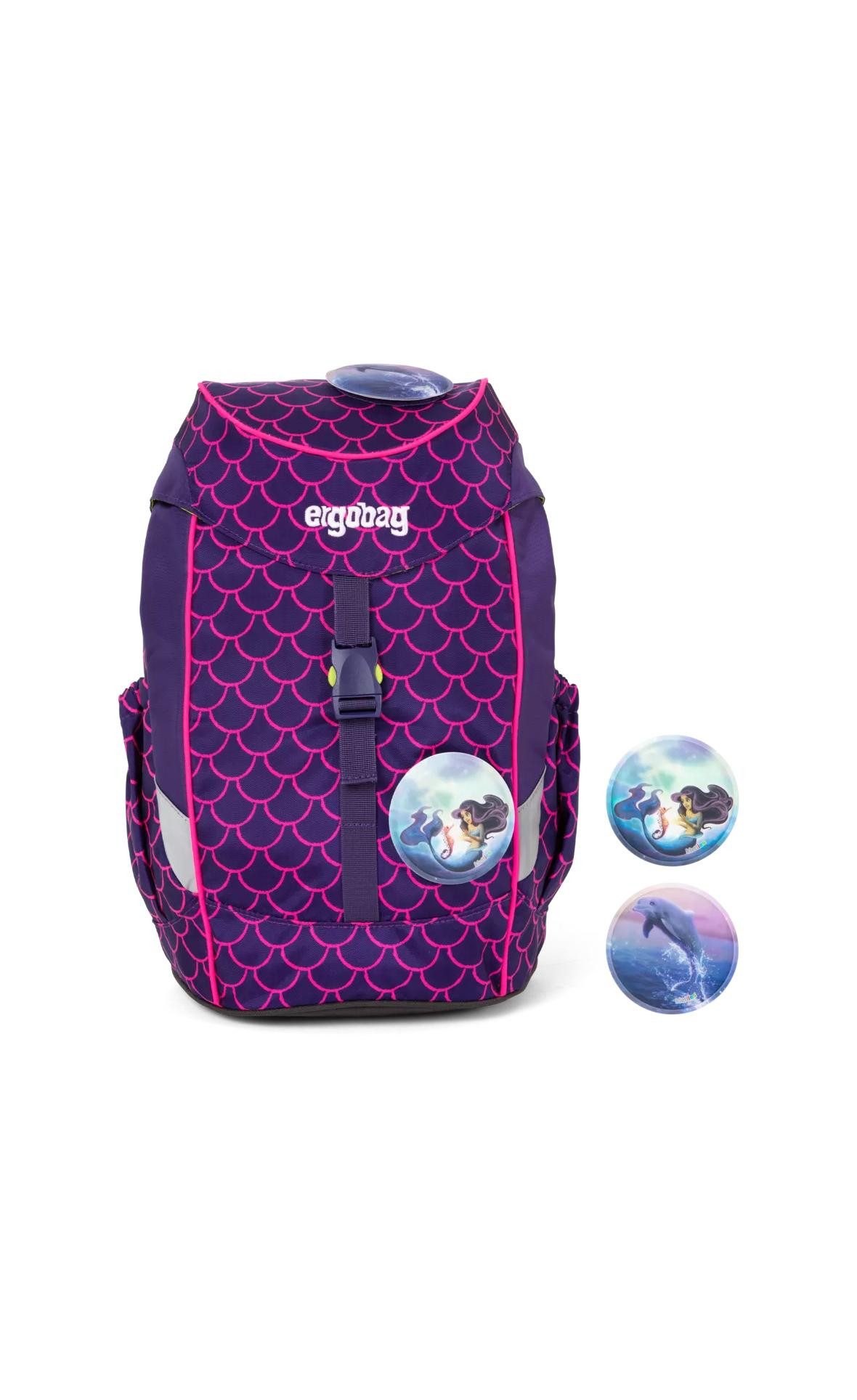 ergobag Kinderrucksack mini, mit Hüft- & Brustgurt für einen ergonomischen Sitz