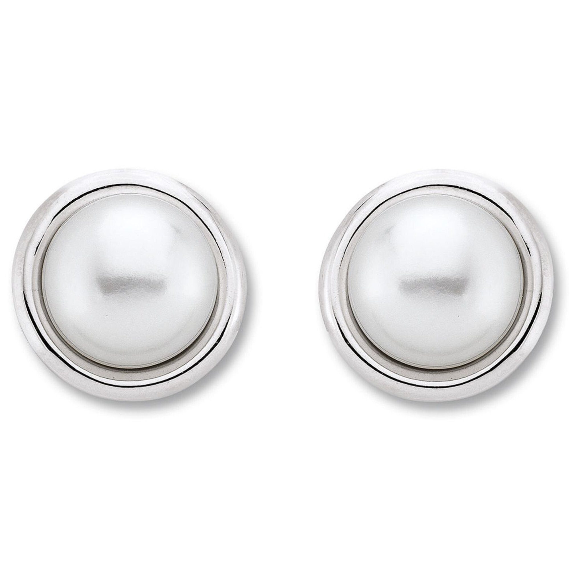 ONE ELEMENT Paar Ohrhänger Ohrringe Ohrstecker aus 925 Silber, Zartes Emblem – unaufdringlich und dennoch ausdrucksstark