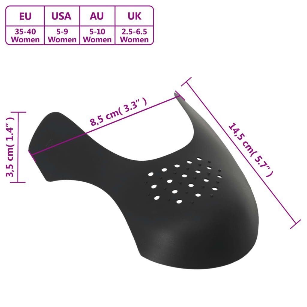 vidaXL Schuhspanner Knickschutz für Schuhe 2 Paar EU 35-40 Kunststoff (1-tlg)