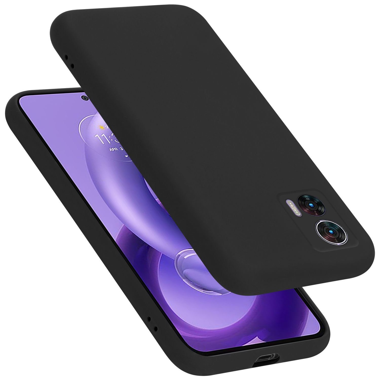 Cadorabo Handyhülle für Hülle Motorola EDGE 30 NEO, Flexible Hülle TPU Silikon Schutzhülle Back Cover Case