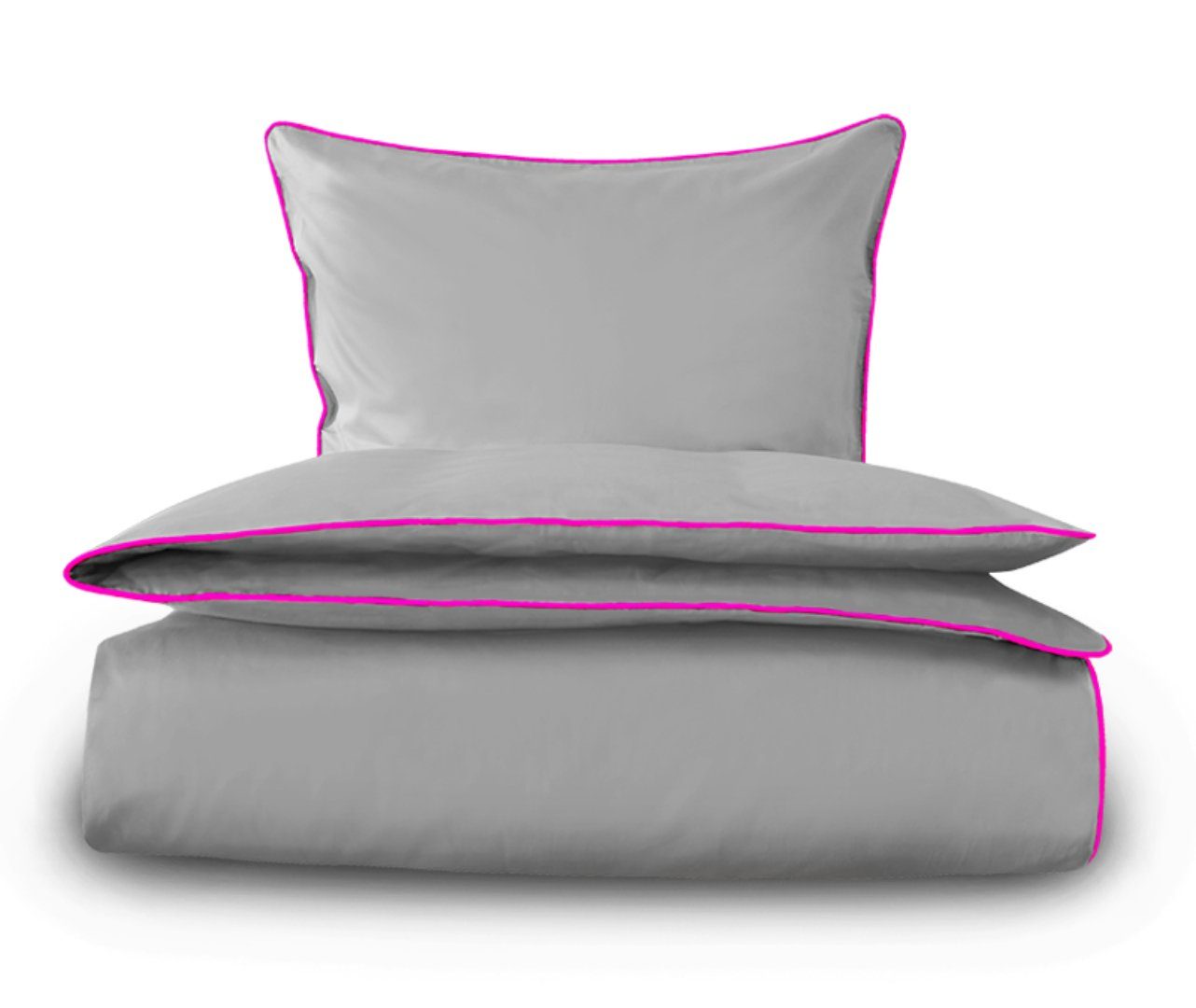 LunaVia Bettwäsche Deckenbezug ONE, Grau & günstig online kaufen