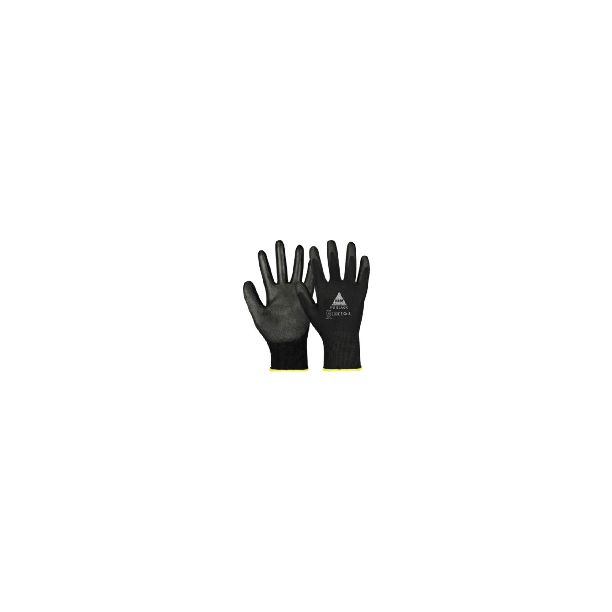 Hase Universal Hase Montagehandschuhe Schwarz Größe 10, Polyester 10 Stk