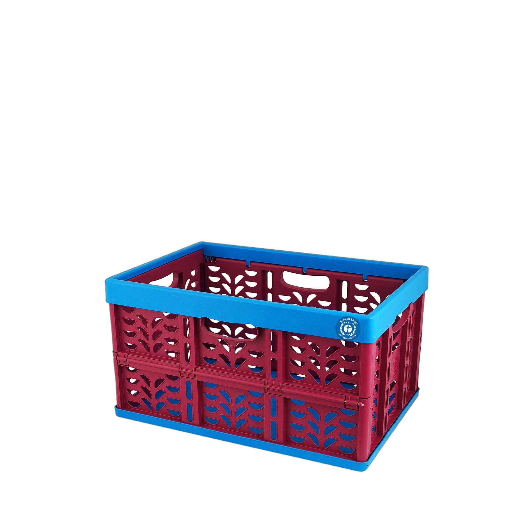 2 X Klappbox Klein mit Henkel,Einkaufskorb Klappbar,Klappkiste