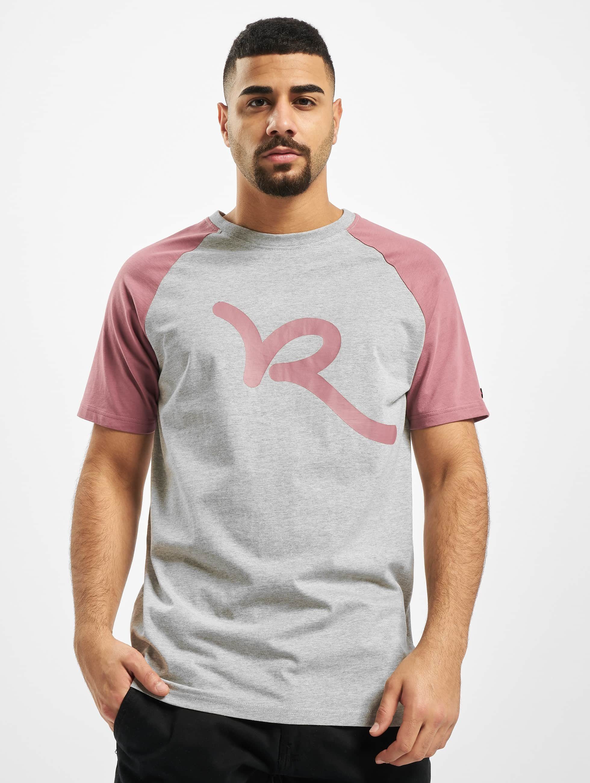 Rocawear (1-tlg) grey T-Shirt Herren Kurzarmshirt Rocawear