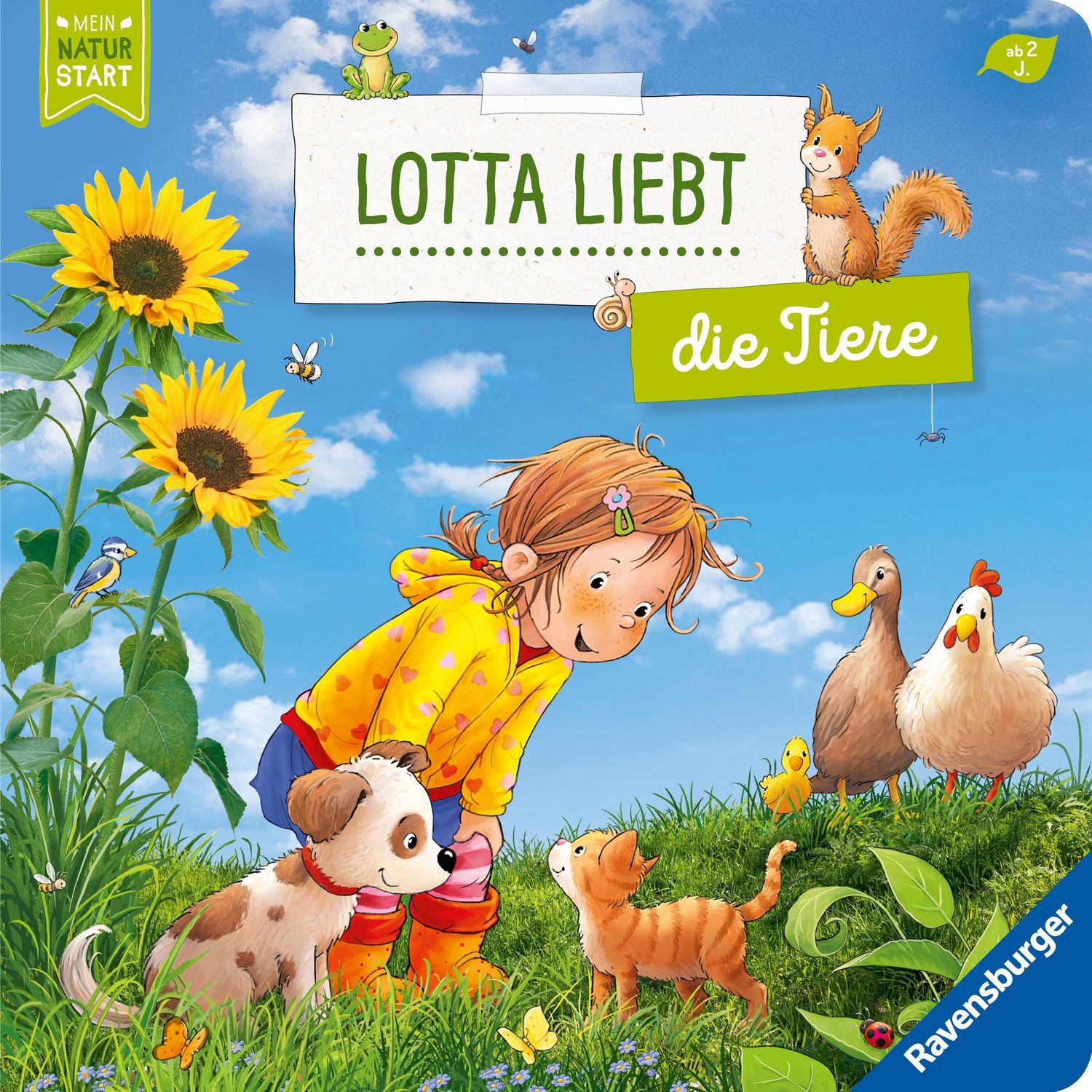 Kinderbuch Lotta liebt die Tiere Sandra Grimm