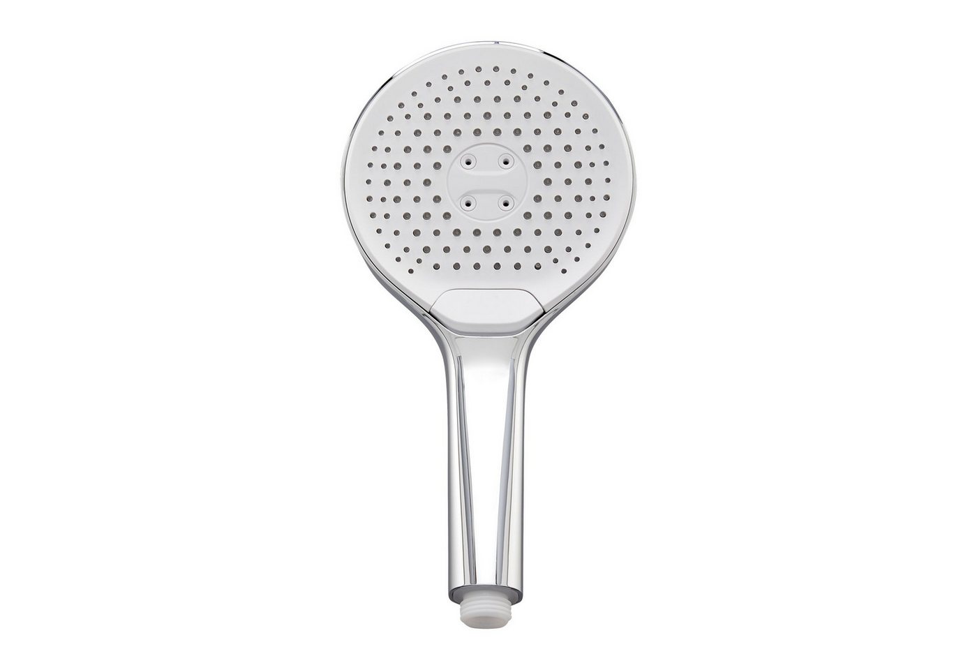 Thumbnail - SCHÖNER WOHNEN-Kollektion Handbrause GLAIA, wassersparender Duschkopf rund, Chrom, Duschbrause mit 3 Strahlarten