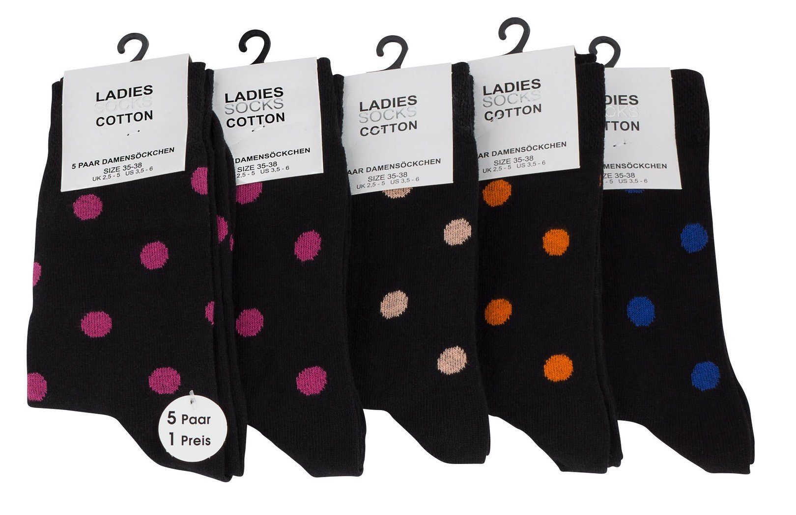 (10-Paar) Creation® Socken Vincent