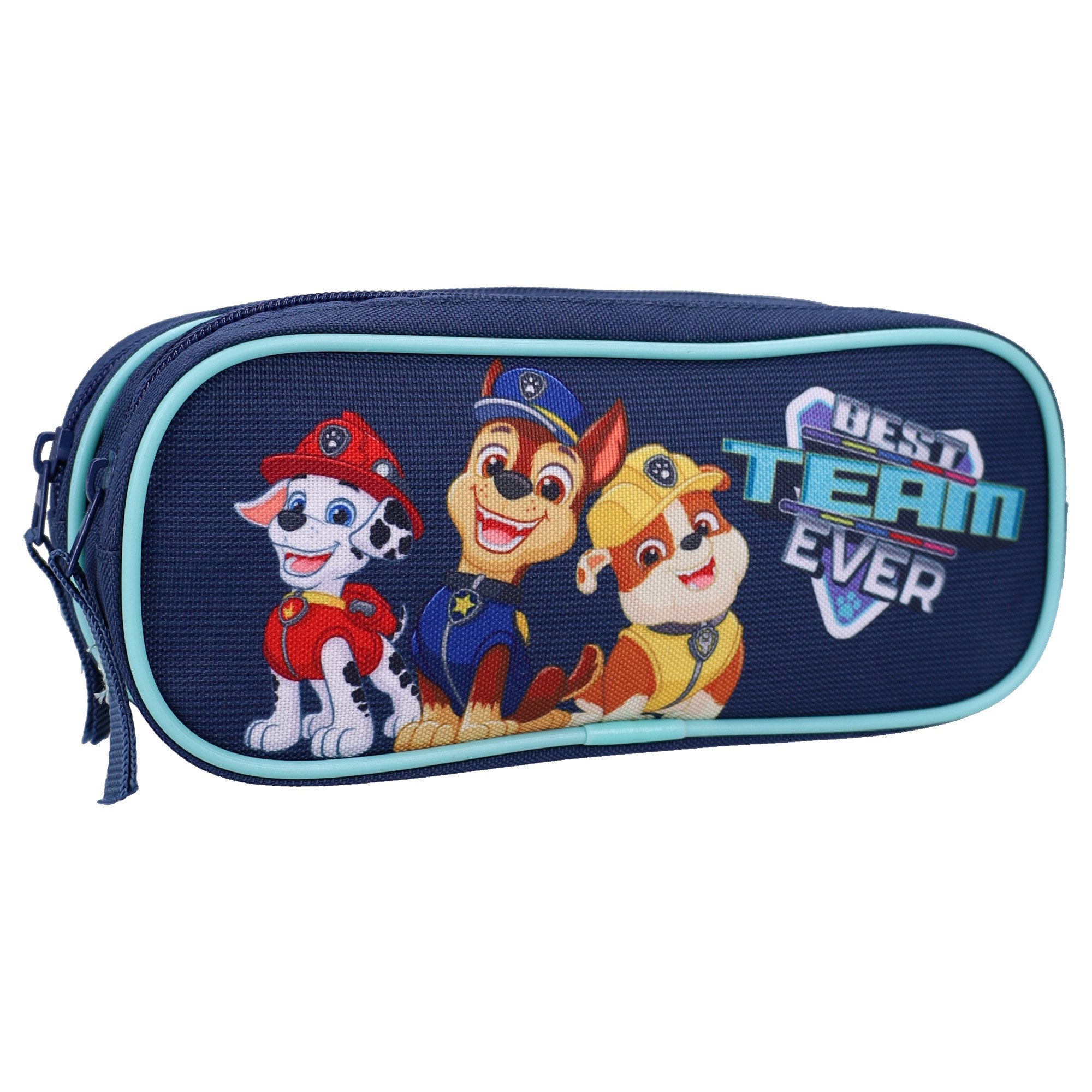 PAW PATROL Federmäppchen Federmäppchen Kinder Schulmäppchen Stifteetui Mäppchen 22 cm