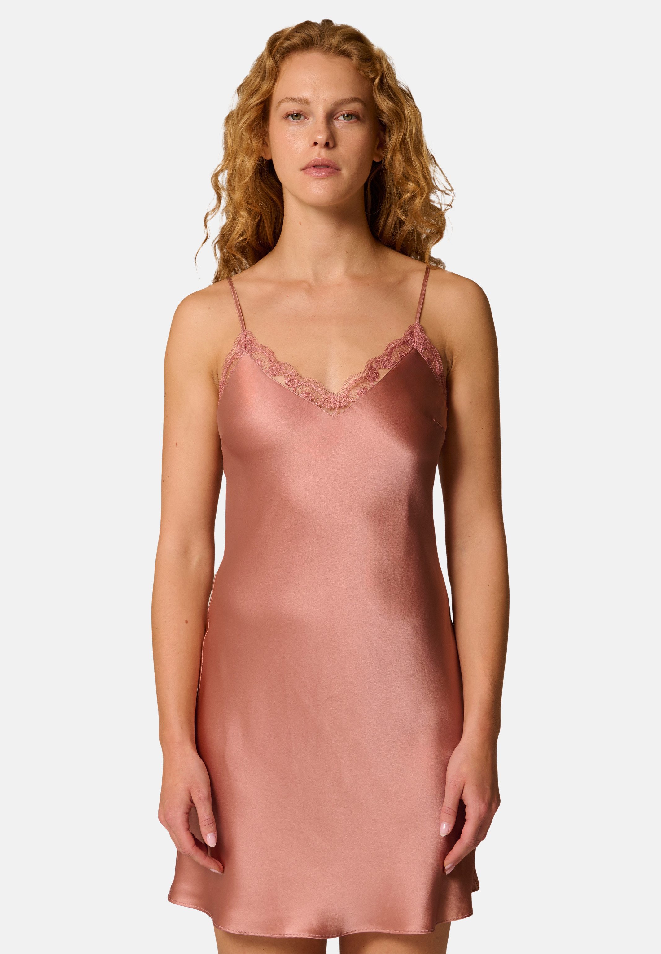 SIMONE PERELE Negligé Love Me (1-tlg) Neglige - Blickdicht - Edle Seide mit sanftem Schimmer