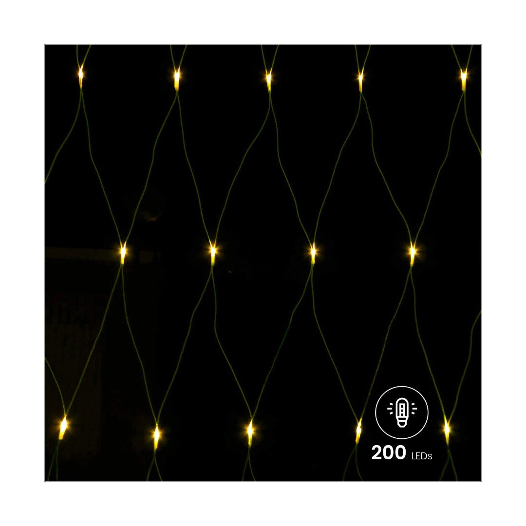 Gartenpirat LED-Lichternetz mit Kabel LED-Beleuchtung Lichterkette günstig online kaufen