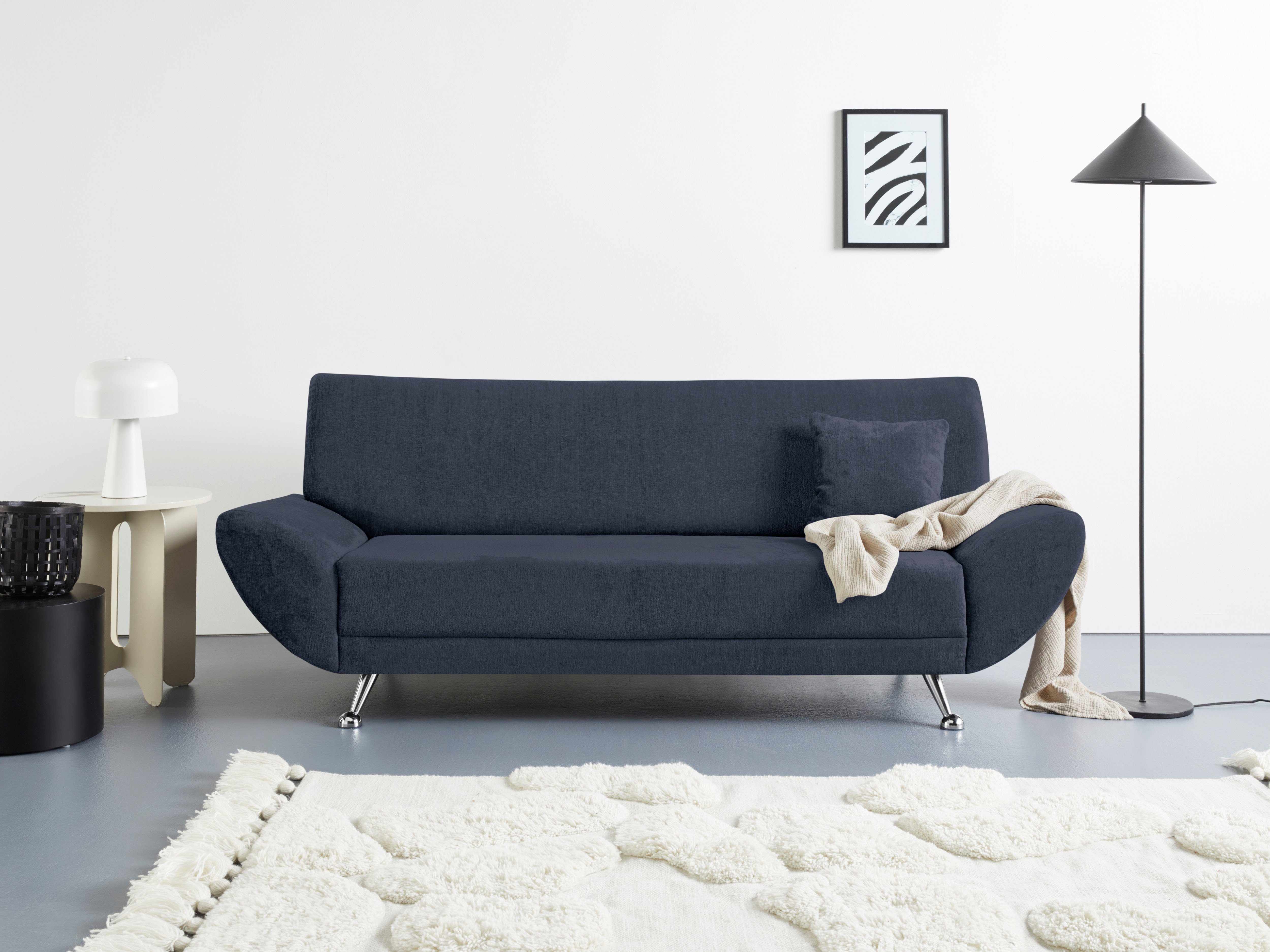 INOSIGN 3-Sitzer "Saltare elegant und komfortabel, toller Designfuß" günstig online kaufen