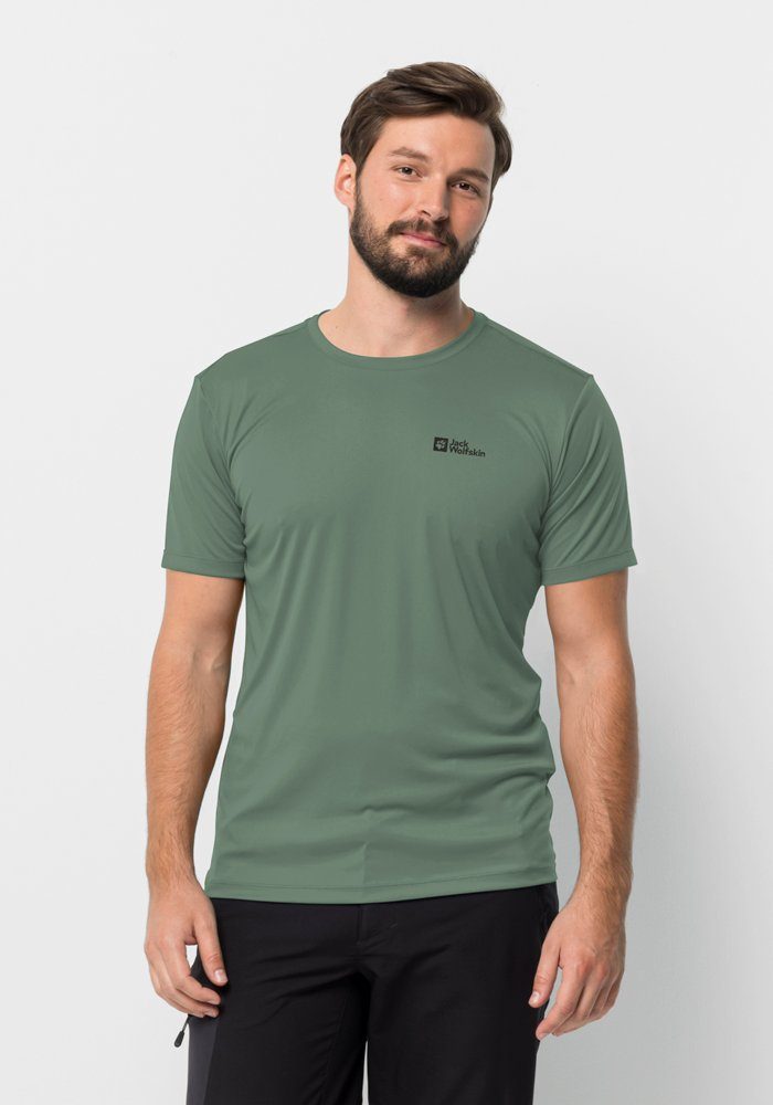 Jack Wolfskin T-Shirt TECH T M hedge-green