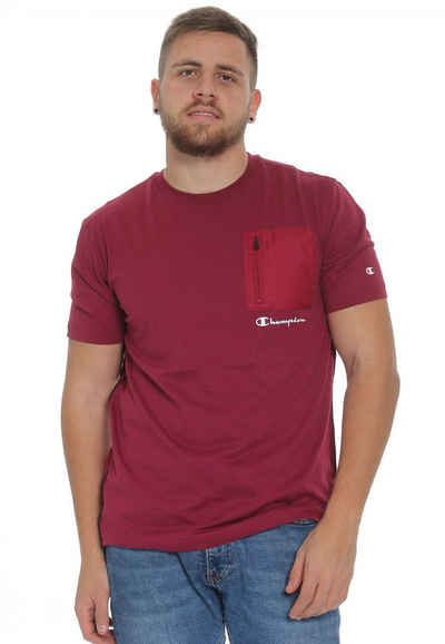 Champion T-Shirt »Champion Herren T-Shirt 216594 VS516 RHD RHD Dunkelrot«