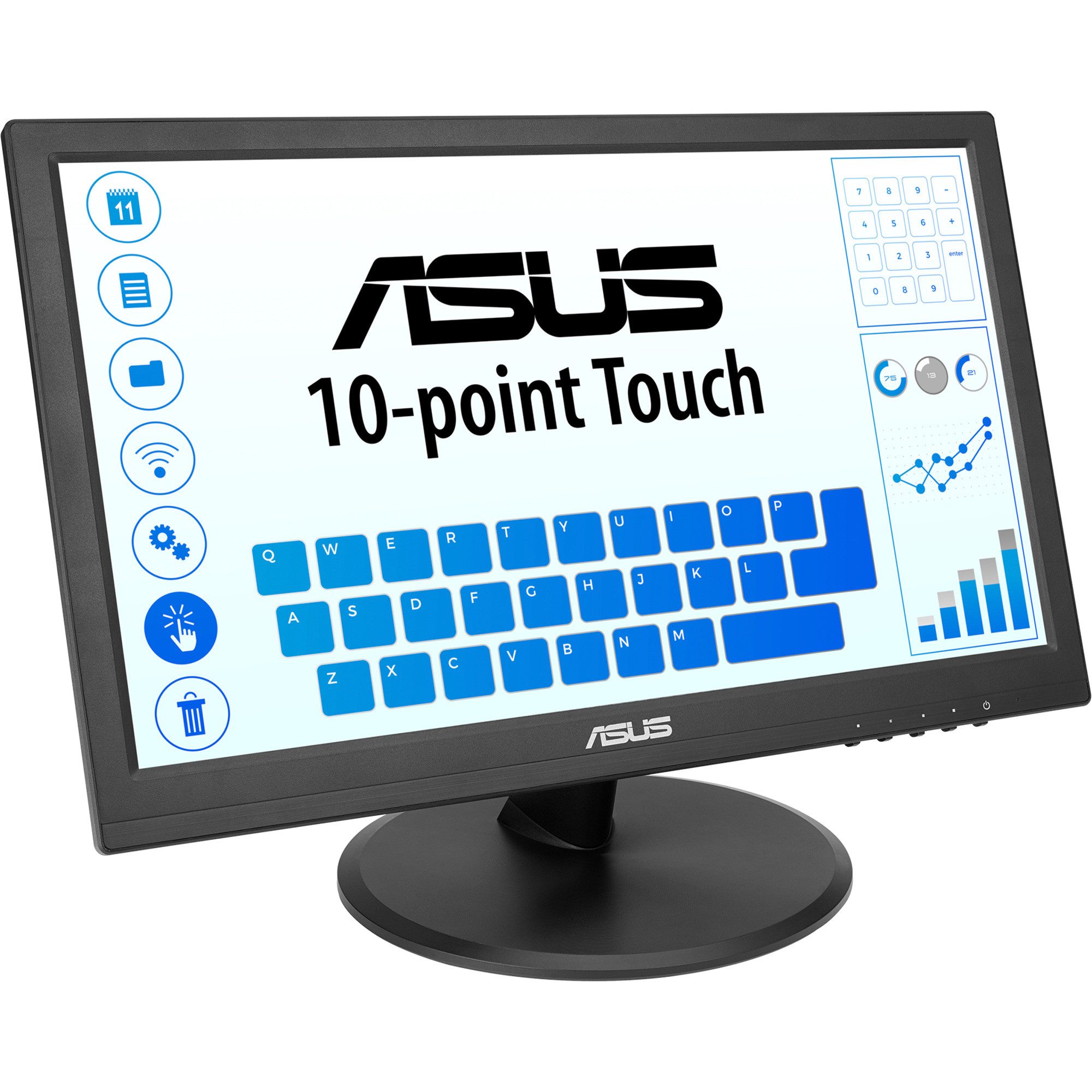 Asus ASUS VT169HE Touch Monitor, LED-Monitor, (FullHD, TFT-Monitor (1920 x 1080 px)