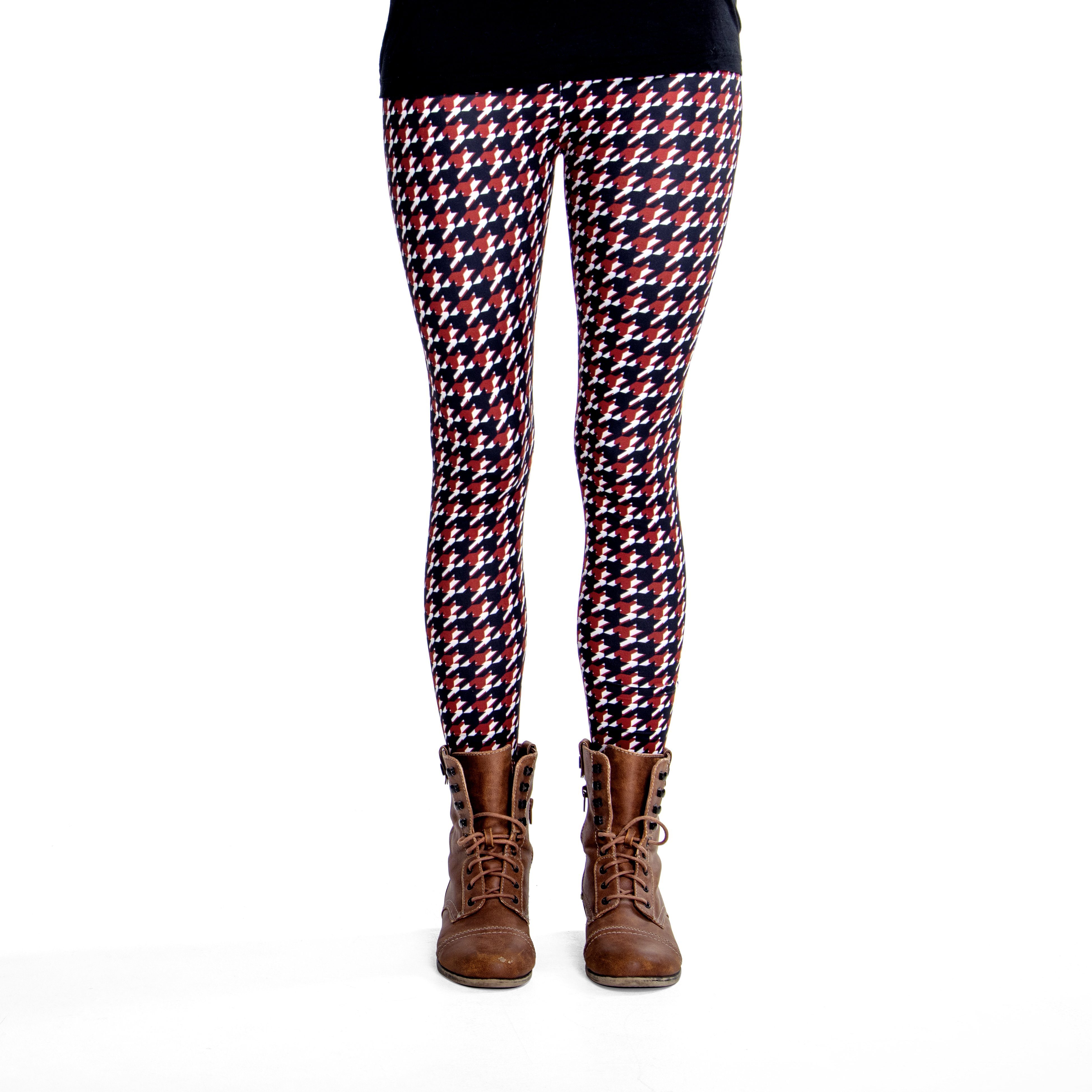 cosey Leggings Business Line Leggings (Einheitsgröße XS-L) RBW Pattern