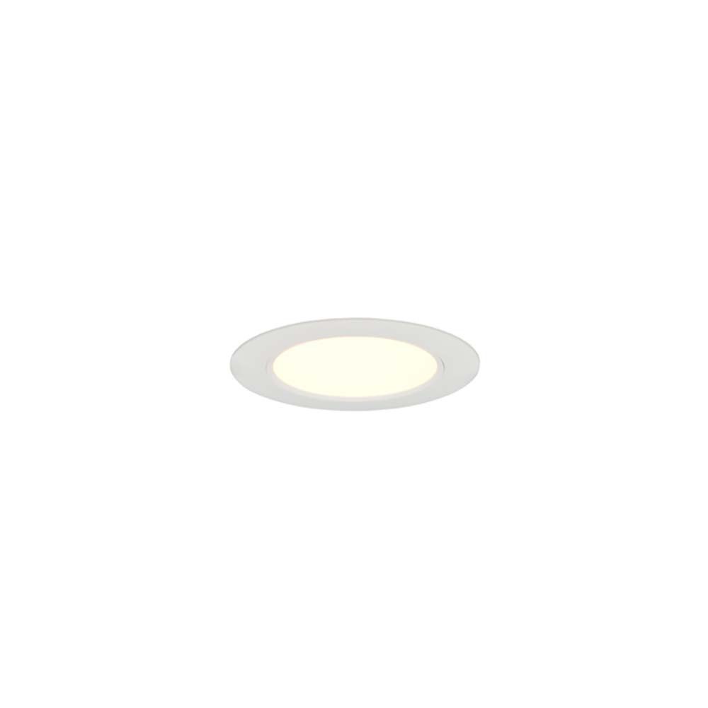 TRIO Leuchten LED Einbaustrahler, LED-Leuchtmittel fest verbaut, Warmweiß, Neutralweiß, Einbaustrahler Lampe Wohnraumleuchte Metall weiß LED Farbwechsel
