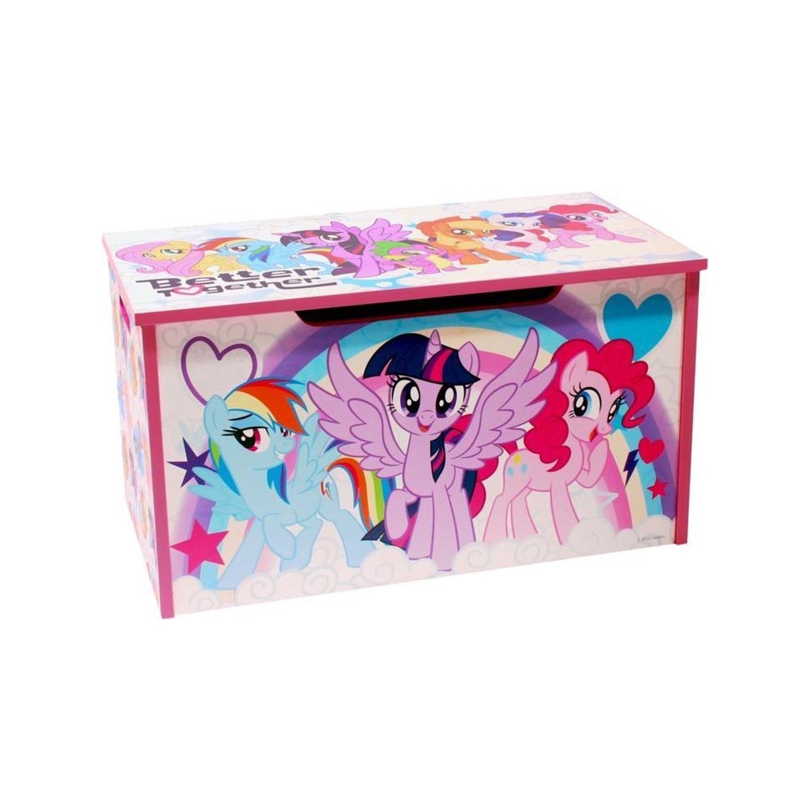 HTI-Living Spielzeugtruhe Aufbewahrungstruhe My Little Pony (Stück, 1 St., 1 Kindertruhe), Spielzeugkiste Kindertruhe