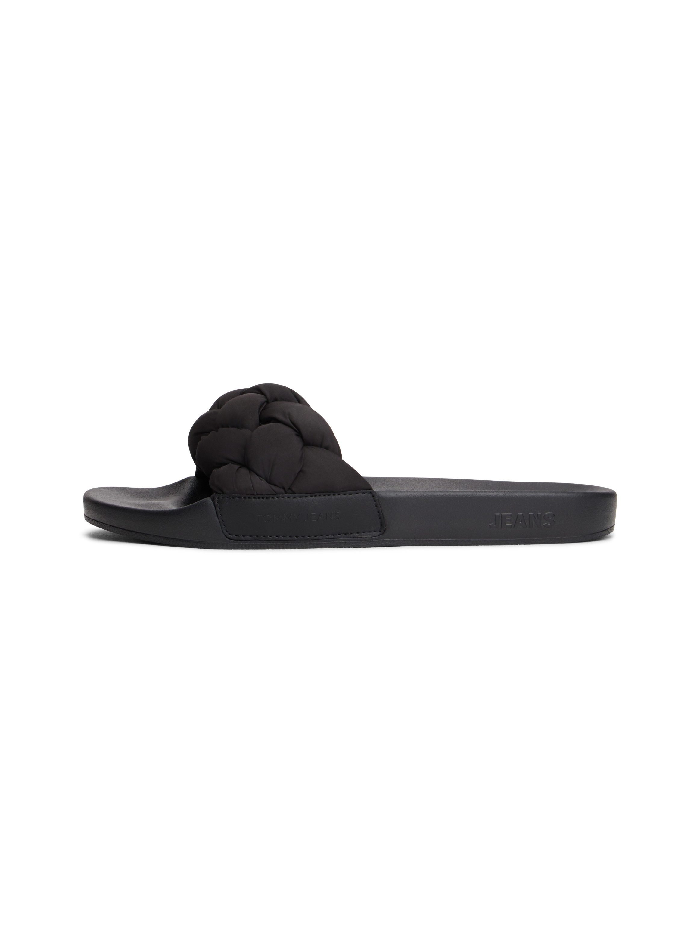 Tommy Jeans TJW BRAIDED SLIDES Pantolette Sandale, Pantolette, Flat mit geflochtener Bandage – Bild 5 von 5