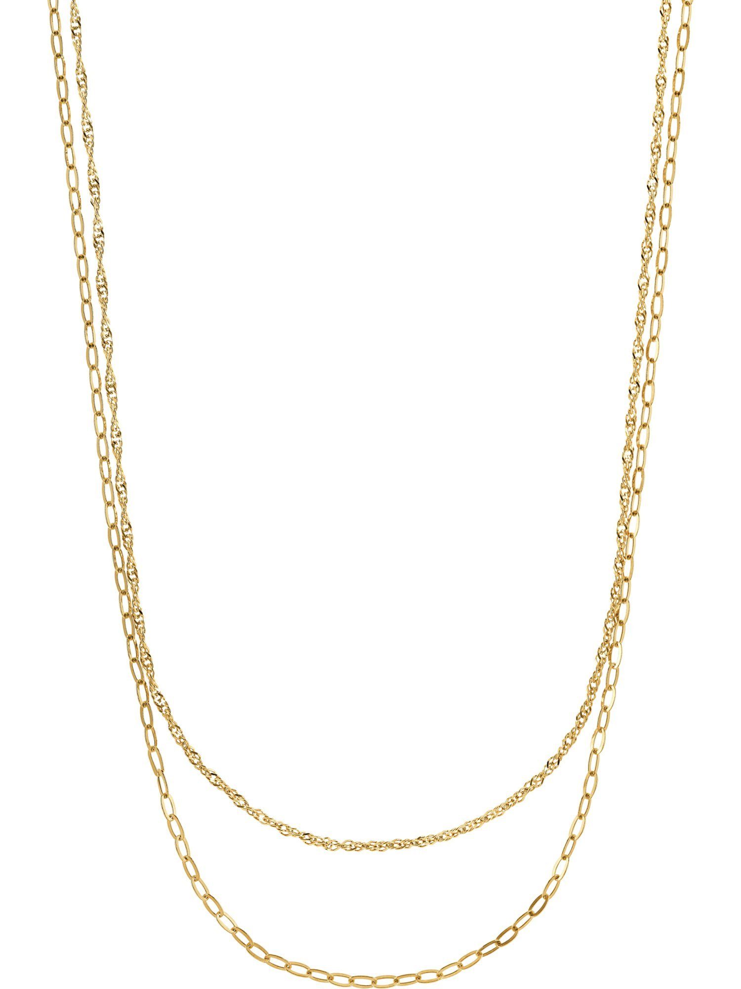 FAVS Collier FAVS Damen-Kette 925er Silber