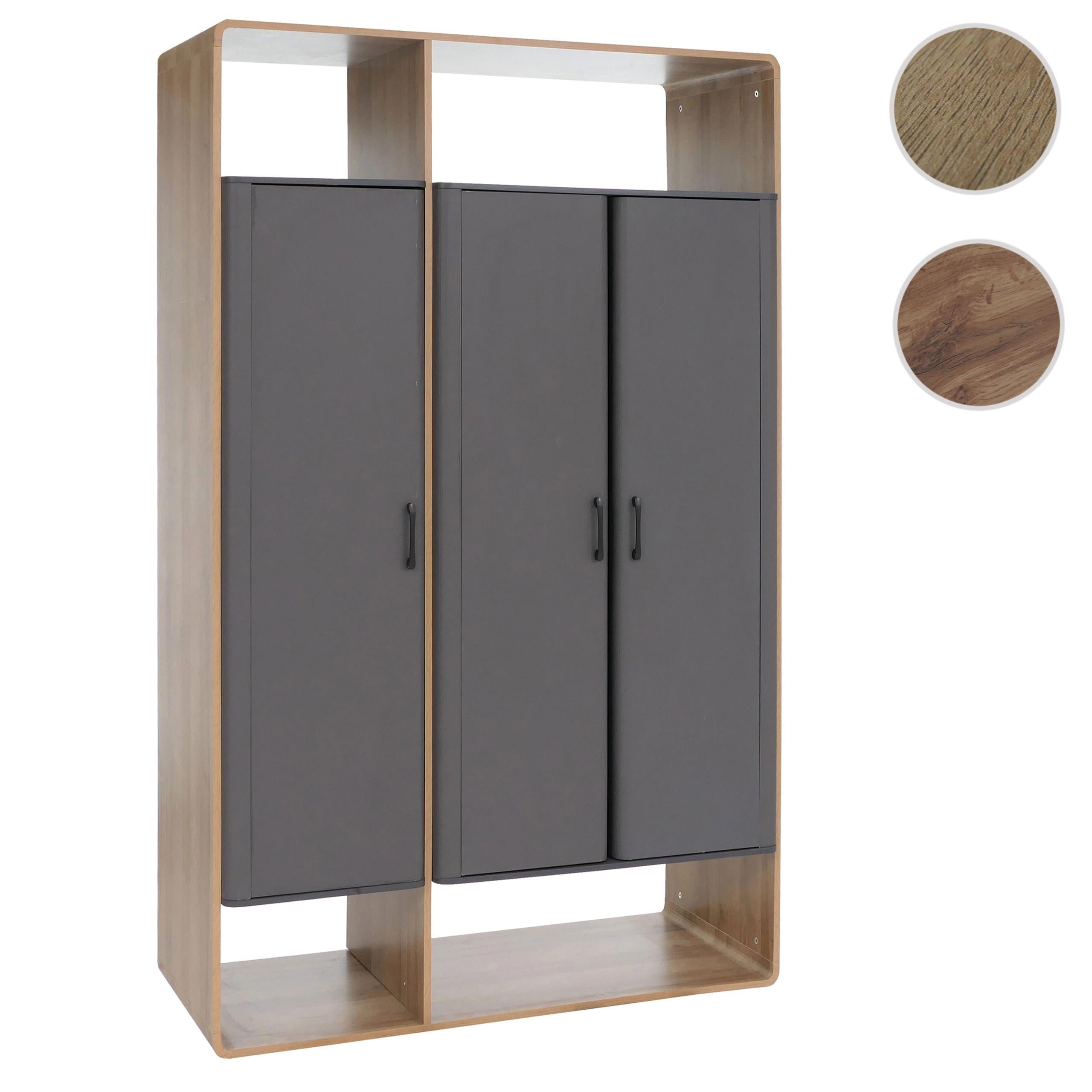 MCW Kleiderschrank MCW-P43-S Bodenschonende Filzgleiter für kratzfreien Stand