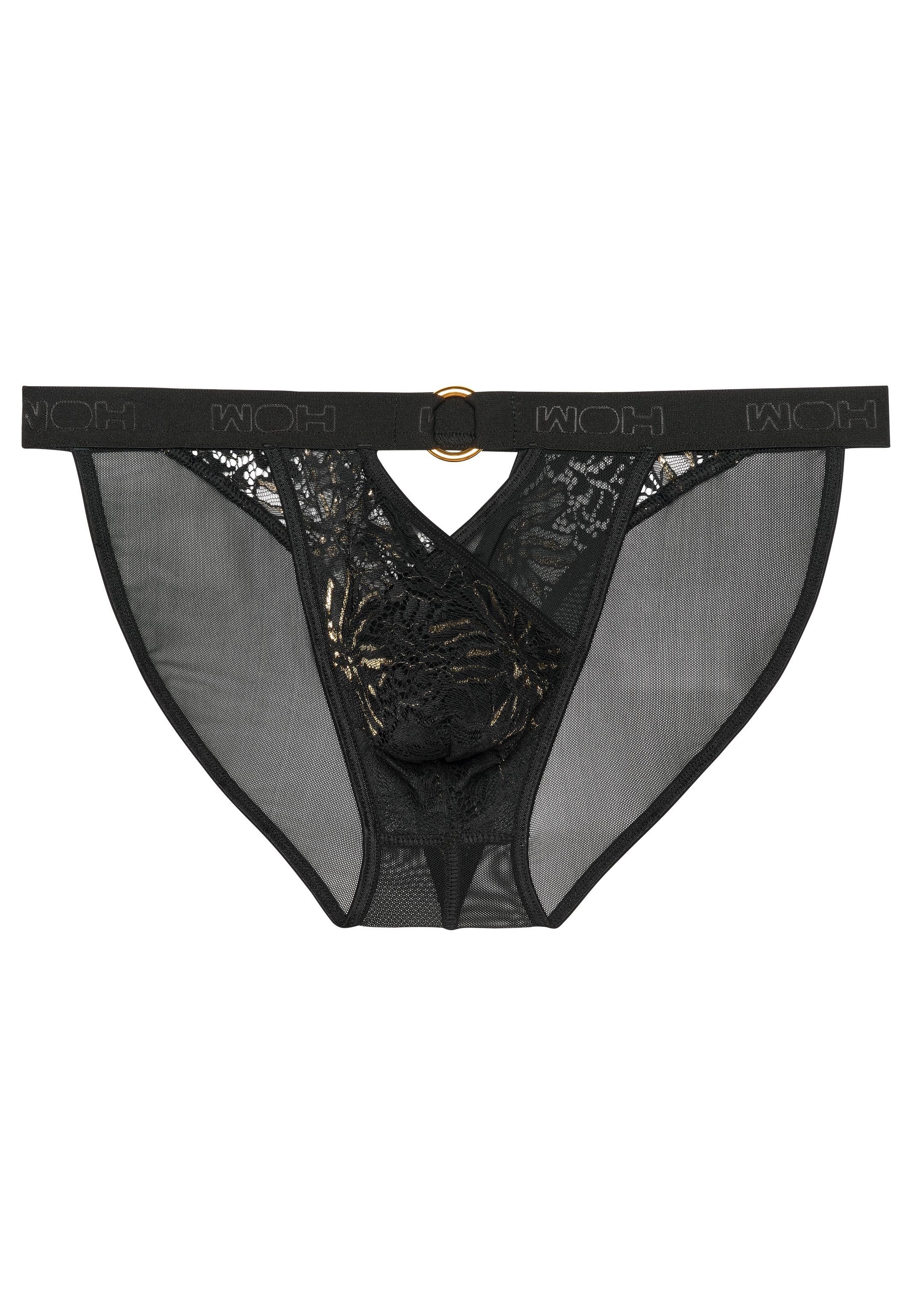WOH Slip Pure Seduction (1-St) Tanga - mit Eingriff - Leicht transparent - Spitze und Tüll kombiniert