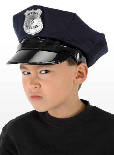 Elope Kostüm Polizeimütze, Coole Kopfbedeckung für die Kleinen