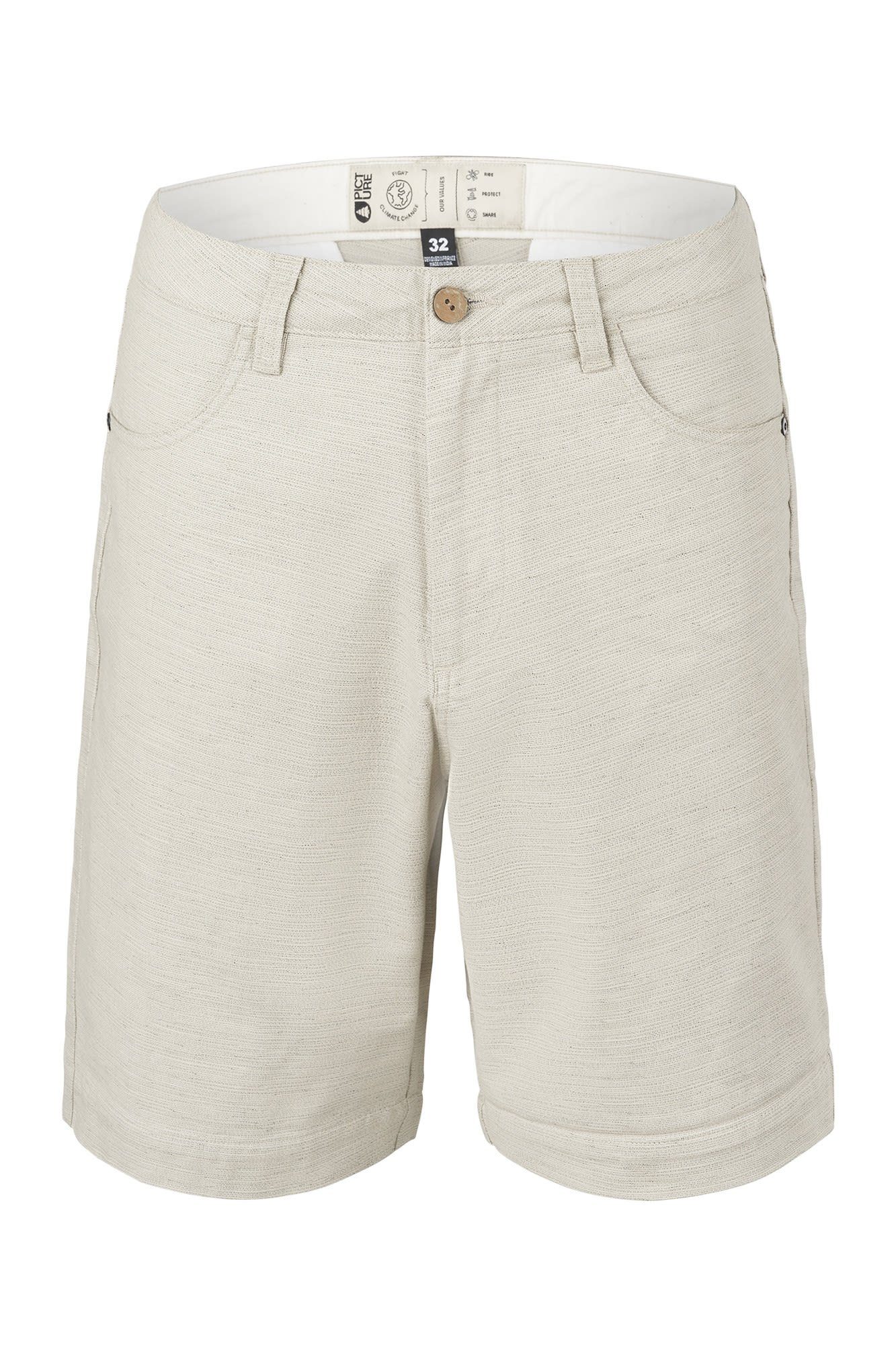 Picture Strandshorts Picture M Aldos Shorts Herren Shorts Wood Grey