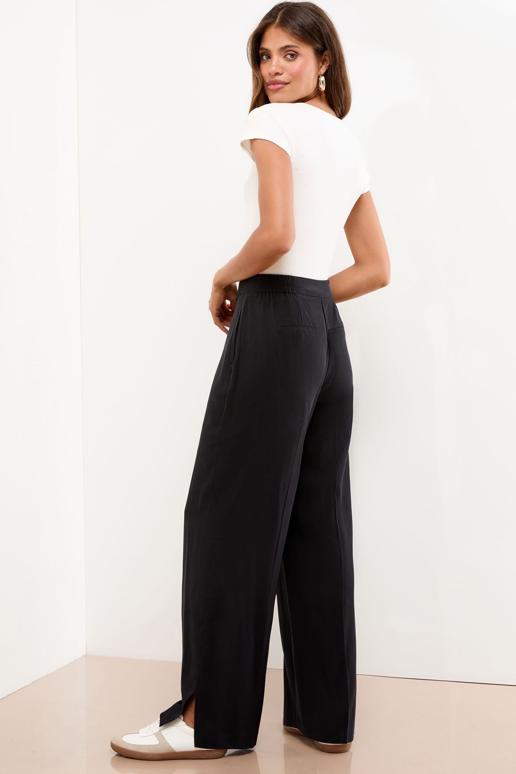 LIPSY Palazzohose Lipsy Hose mit weitem Bein, Regular (1-tlg) günstig online kaufen
